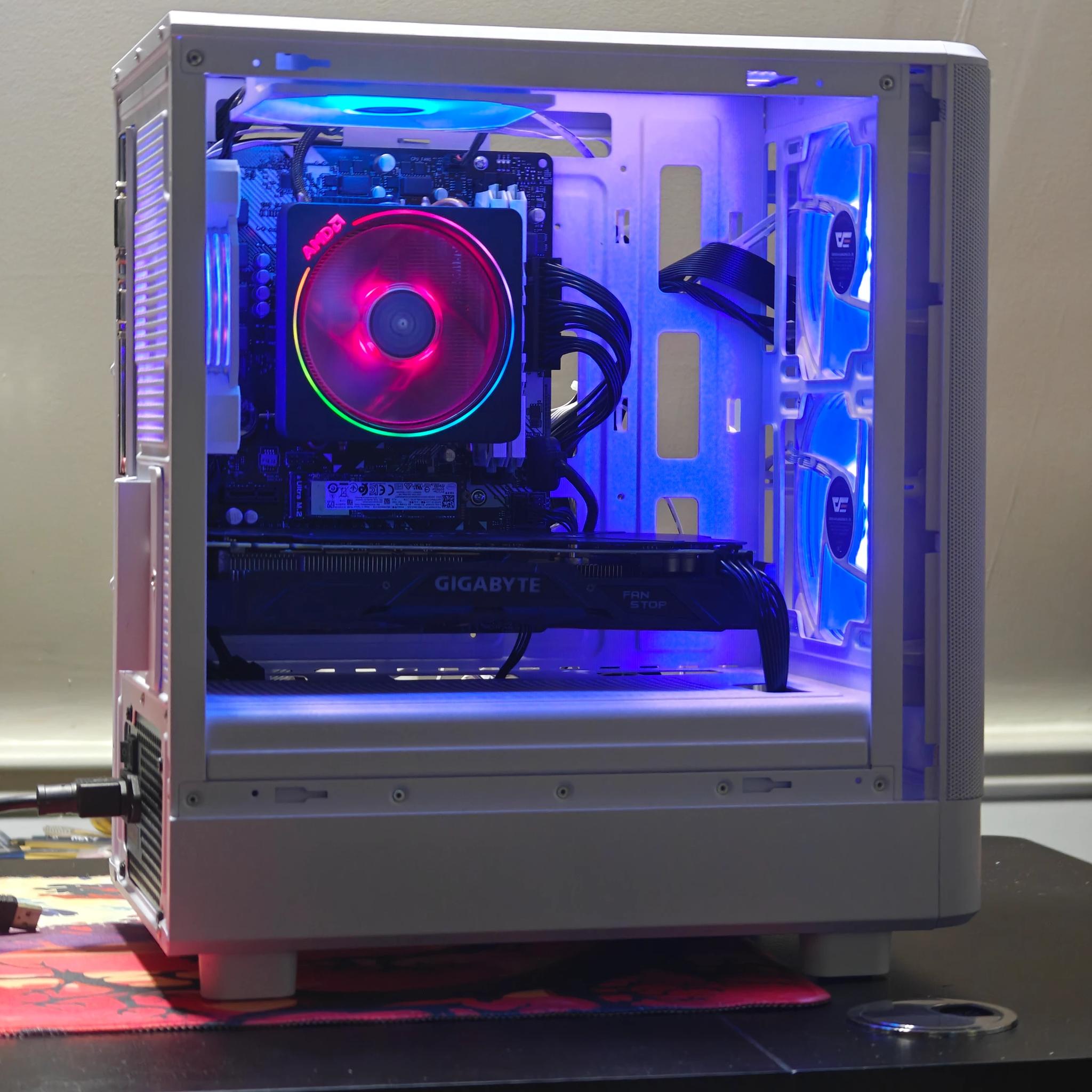 Gaming PC|AMD Ryzen 7 2700X|NVIDIA GTX 1080|16 GB DDR4 3200 CL16|1 TB NVME SSD M.2|Windows 11 Home