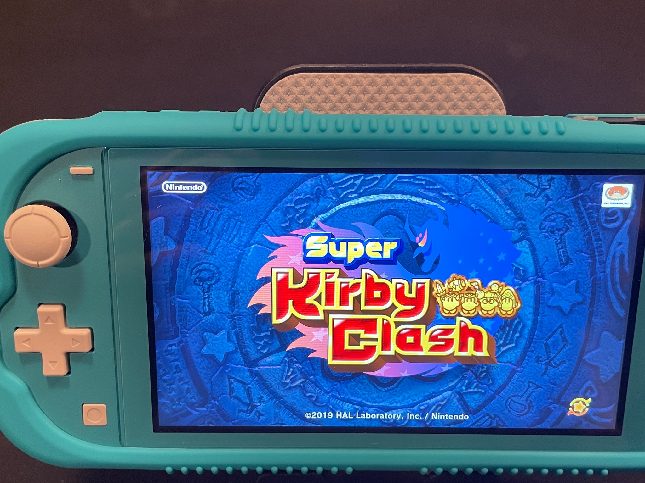 Nintendo Switch Lite Blue With Grip Case And Accessories