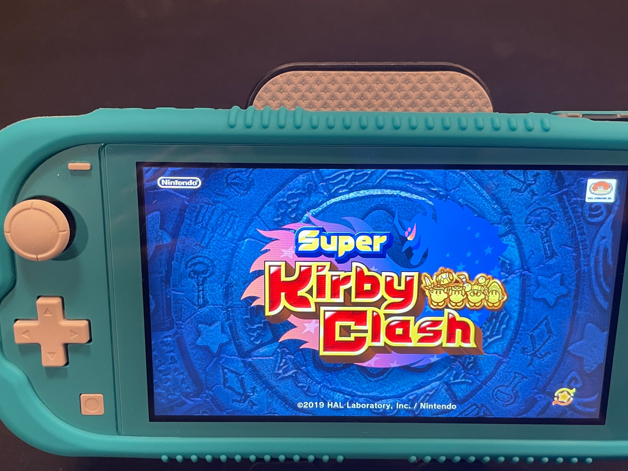 Nintendo Switch Lite Blue With Grip Case And Accessories