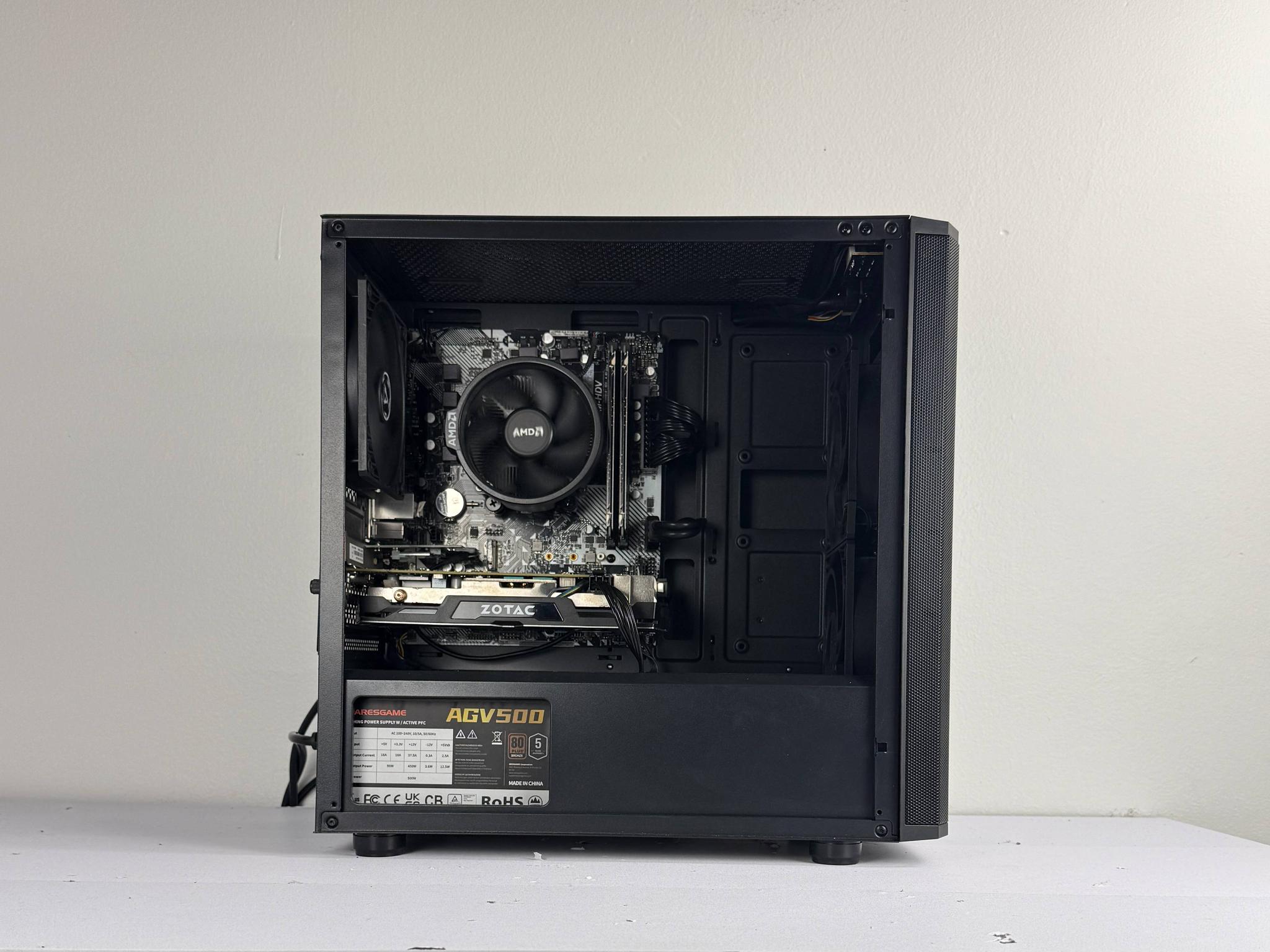 🥷 Stealth 🥷 | 1080p Gaming PC | Ryzen 5 2600 | Zotac GTX 1060 | 16GB DDR4 3200MHz