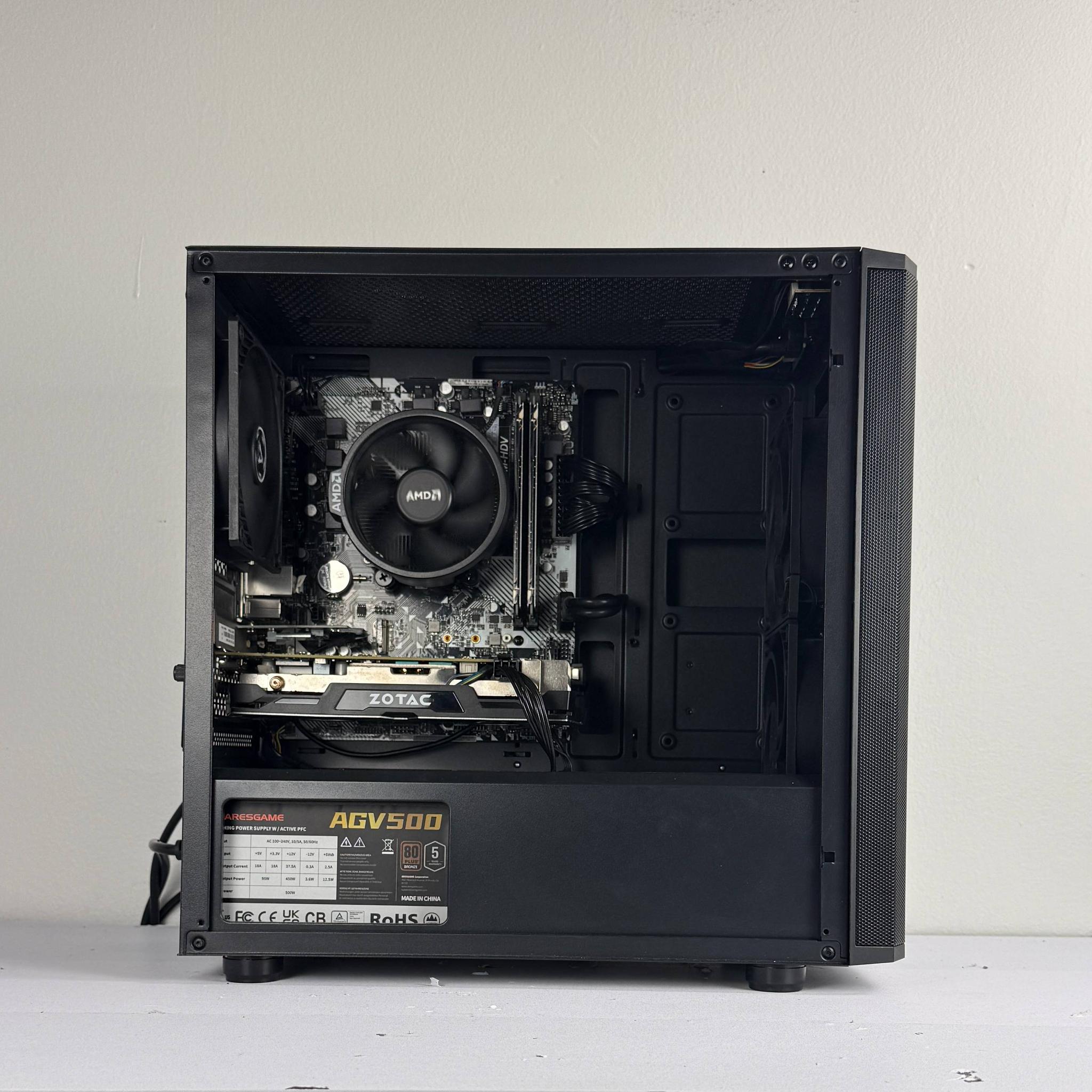 🥷 Stealth 🥷 | 1080p Gaming PC | Ryzen 5 2600 | Zotac GTX 1060 | 16GB DDR4 3200MHz