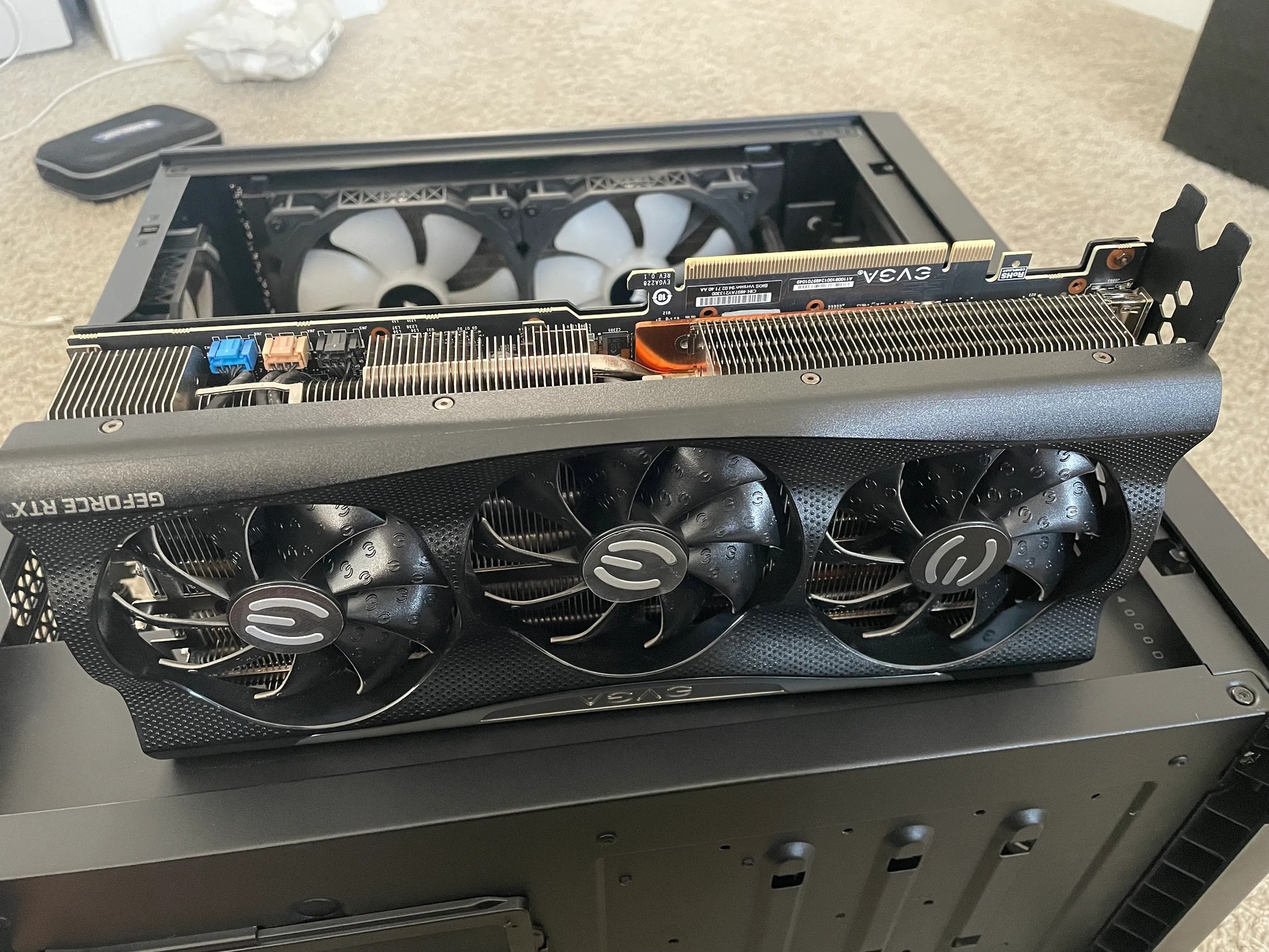 GeForce RTX 3080 10 GB GDDR6X FTW3 Ultra - Fully functioning, black, never used for mining, ARGB LED