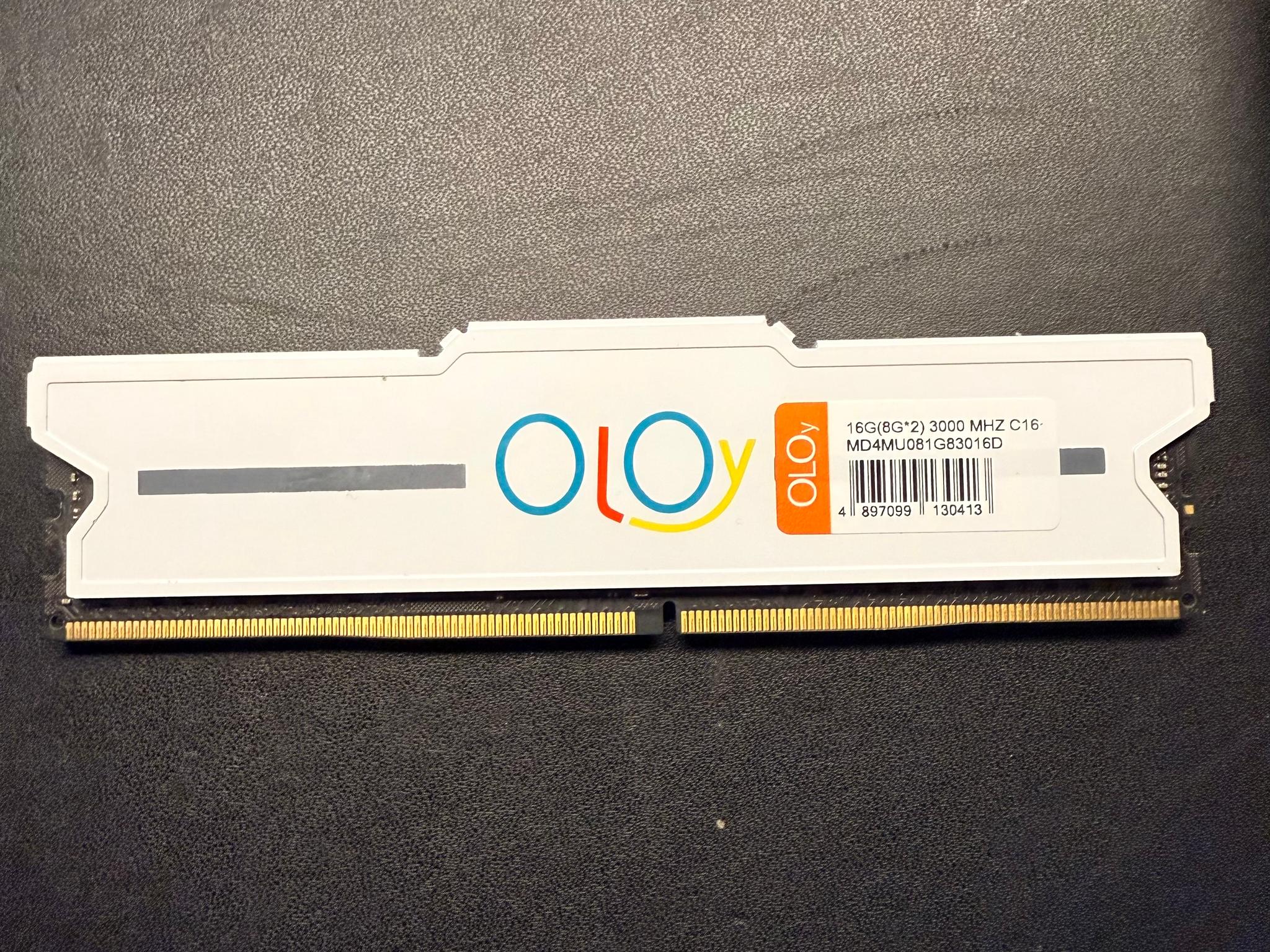 OLOy DDR4 Ram 8GB @3000mhz