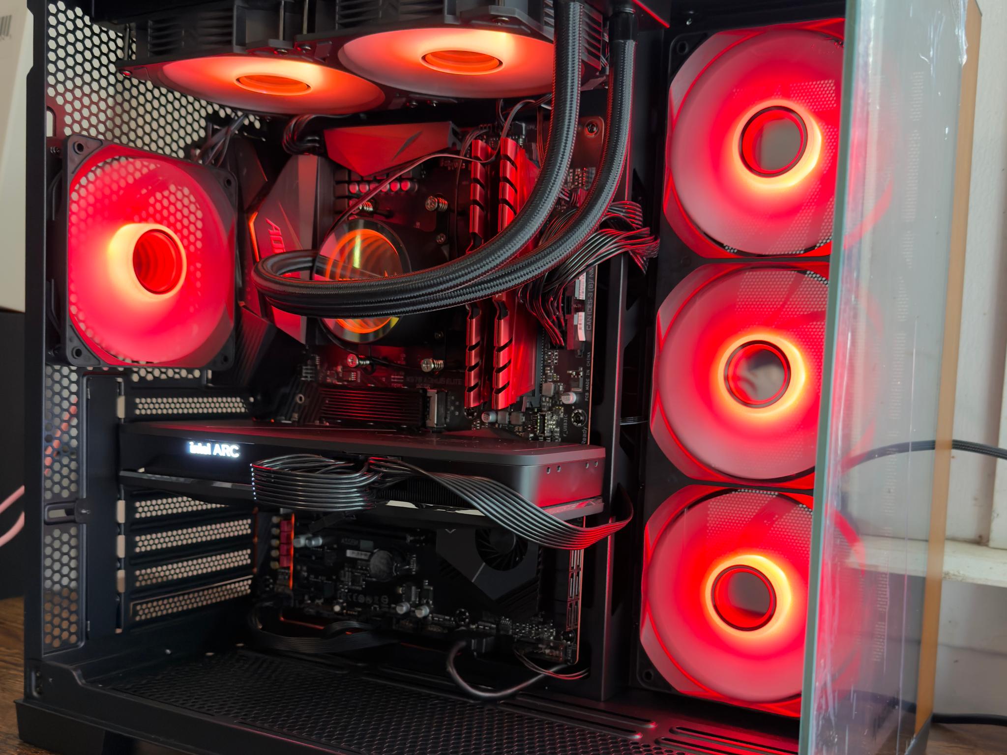 🖥️ Custom Gaming PC — Ryzen 7 + Arc A750 | 32GB RAM | 1TB SSD | WiFi Ready