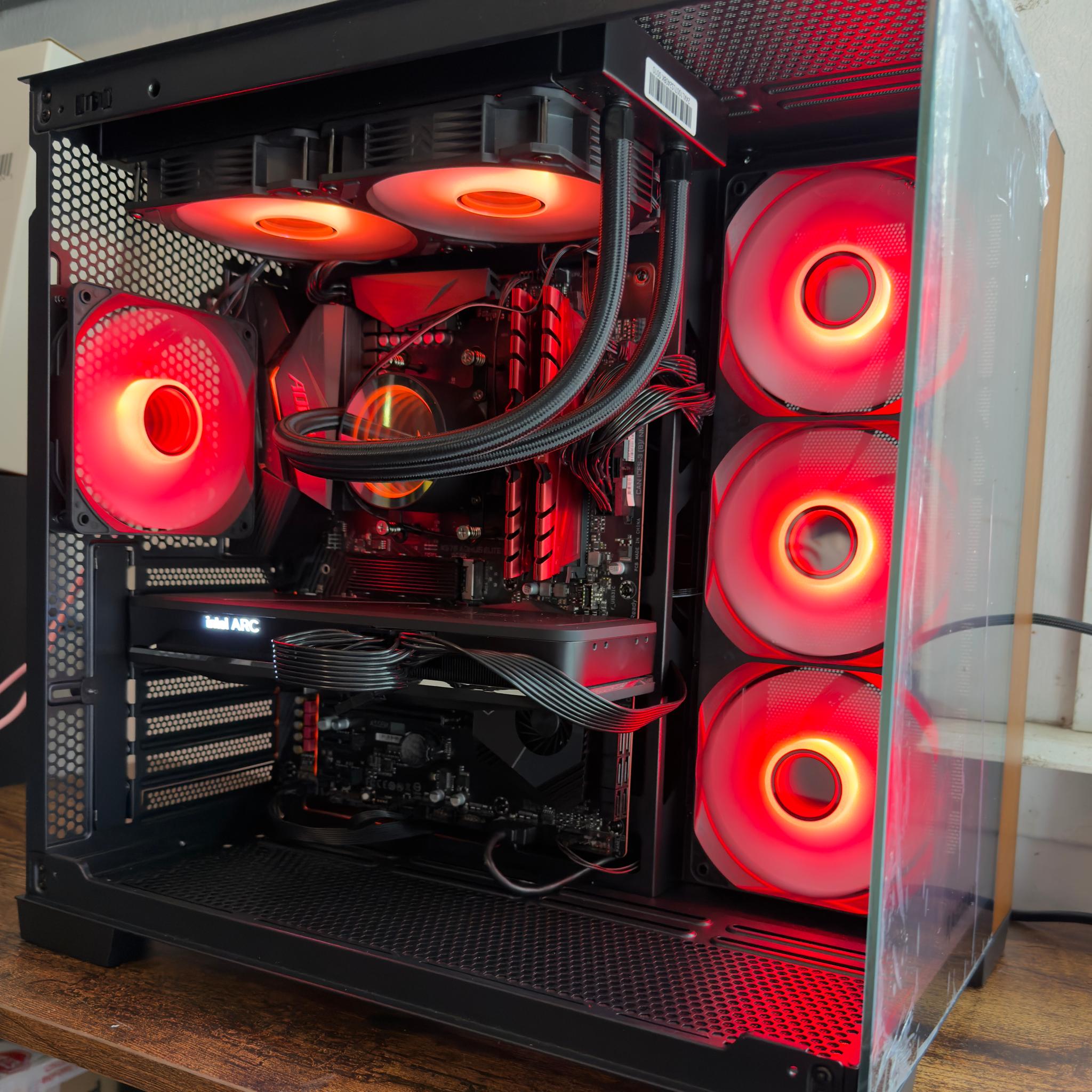 🖥️ Custom Gaming PC — Ryzen 7 + Arc A750 | 32GB RAM | 1TB SSD | WiFi Ready