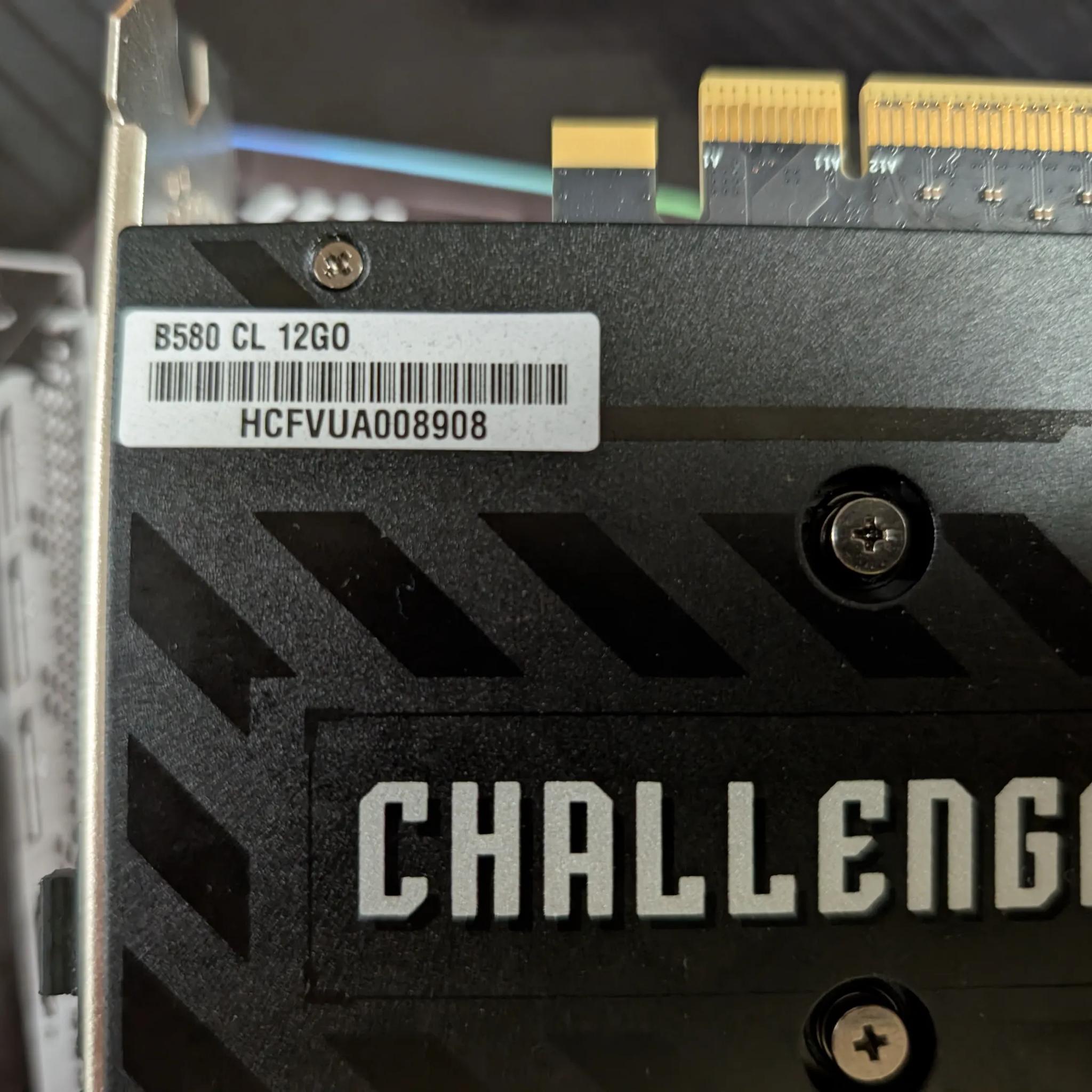AsRock Intel Arc B580 12GB