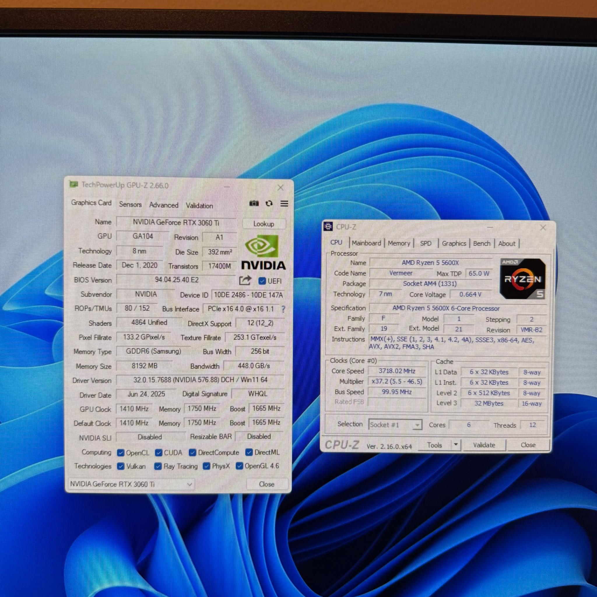 RTX 3060 Ti, Ryzen 5 5600X Gaming PC