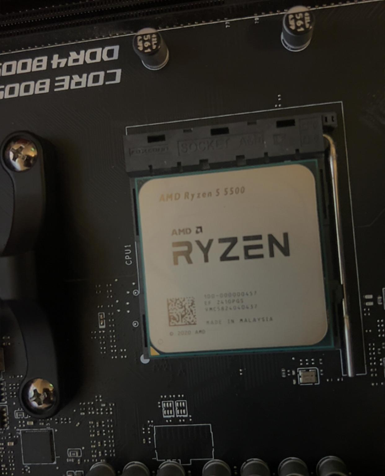 Ryzen 5 Gaming Combo – 5500 CPU / 16GB RAM / B550 WiFi