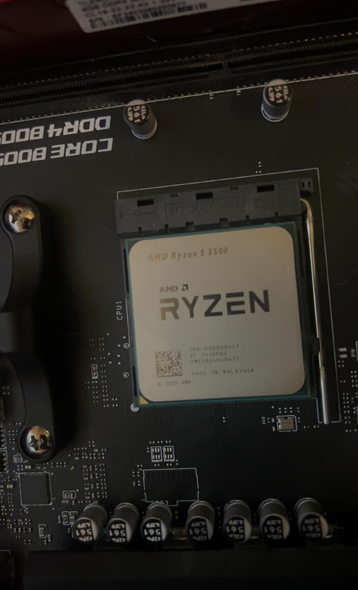 Ryzen 5 Gaming Combo – 5500 CPU / 16GB RAM / B550 WiFi