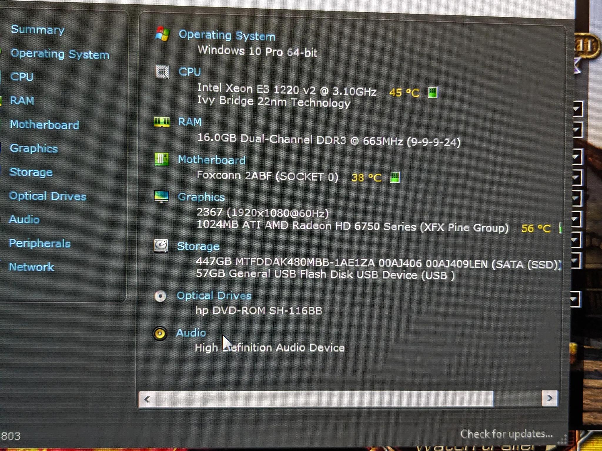 FREE SHIP||"The Upside Down"||1220v2 (same as i5-3450),16GB RAM,HD 6750,480GB SSD, Wifi