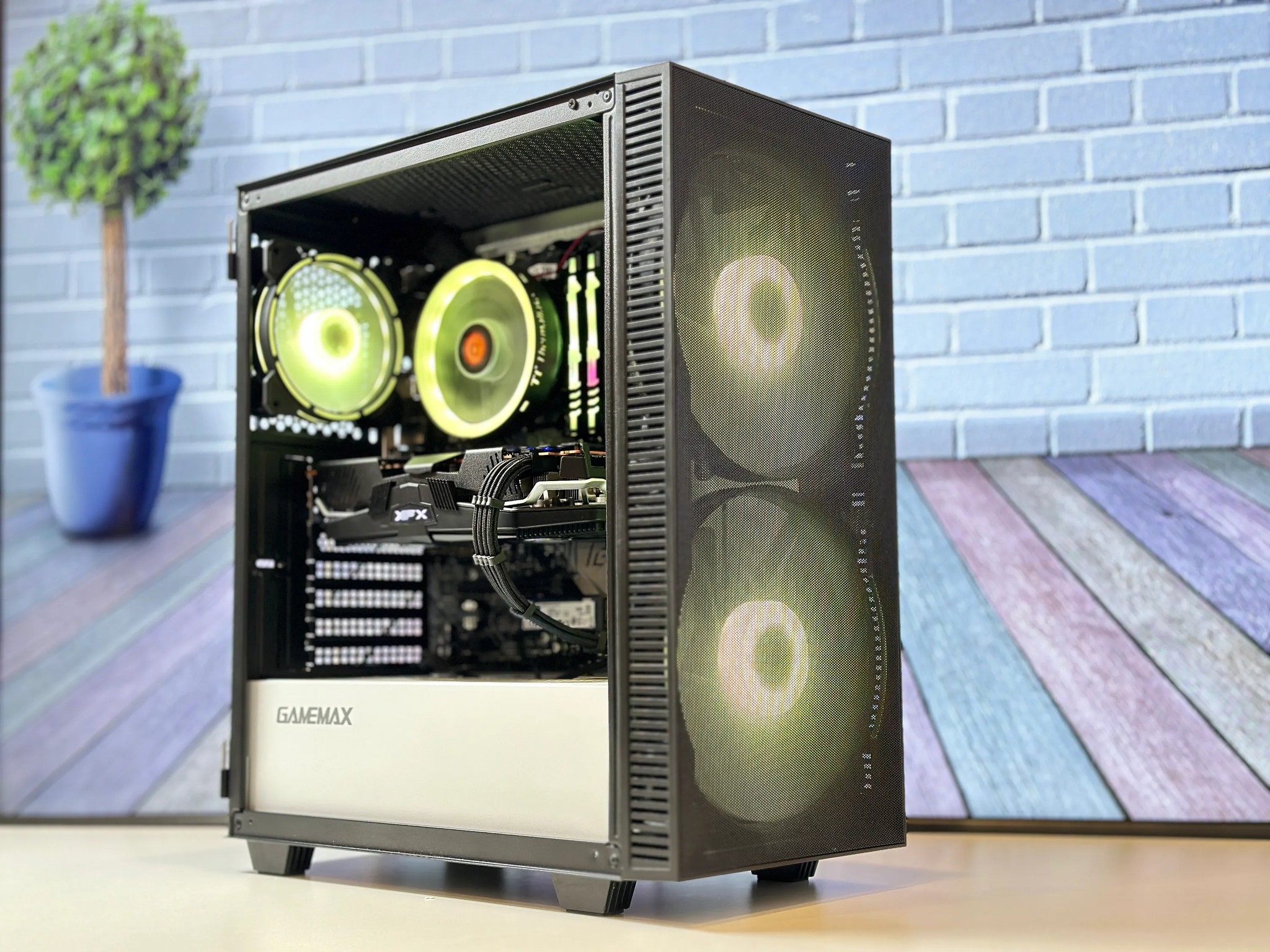 🪀Gaming PC🪀 AMD RX 5600XT 🪀Ryzen 5 4500 6-Core 🪀16GB DDR4 RAM🪀500GB NVME SSD