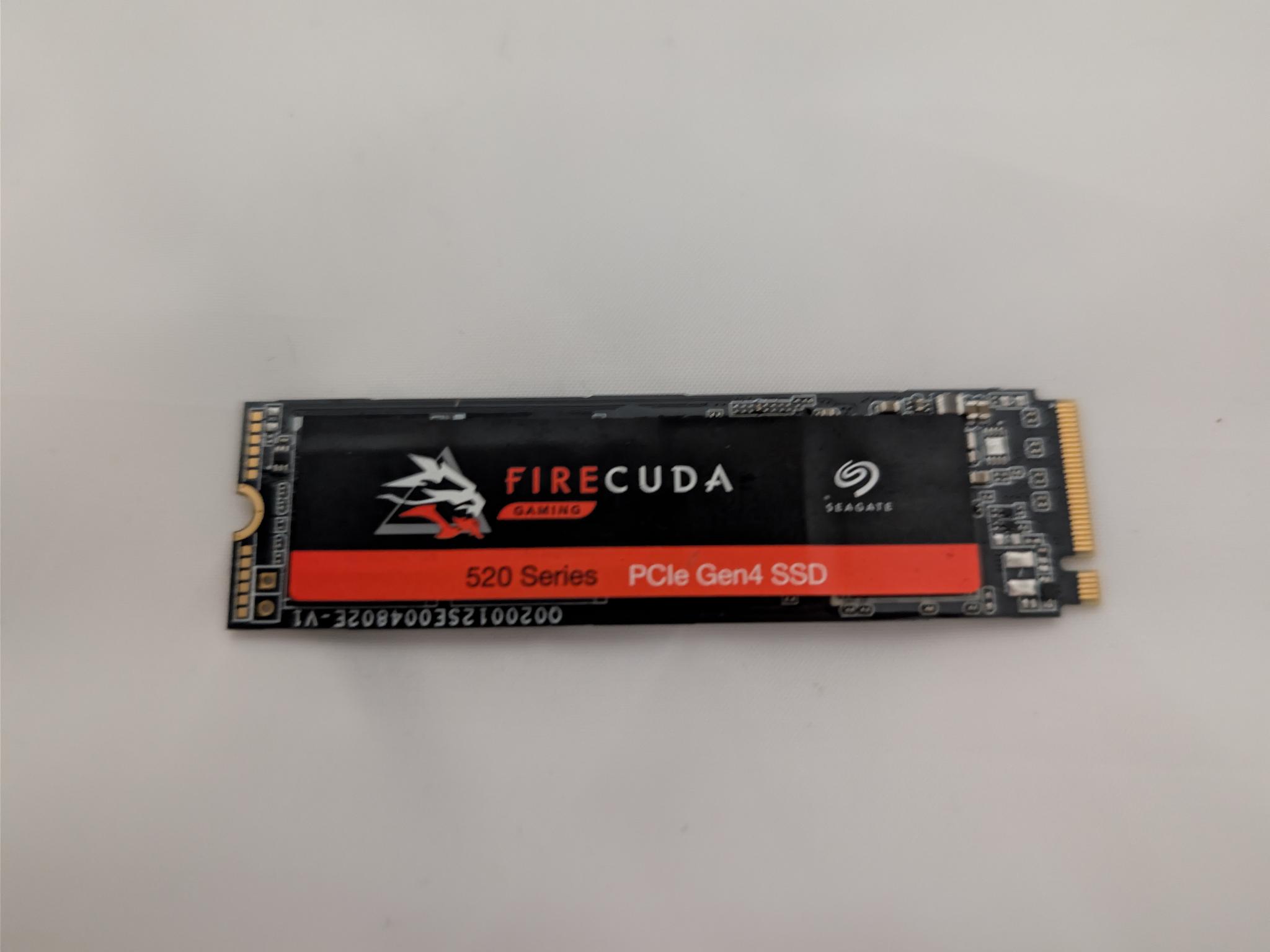 Seagate FireCuda 520 2TB M.2 2280 PCIE Gen4 x4 NVMe Gaming SSD Solid State Drive