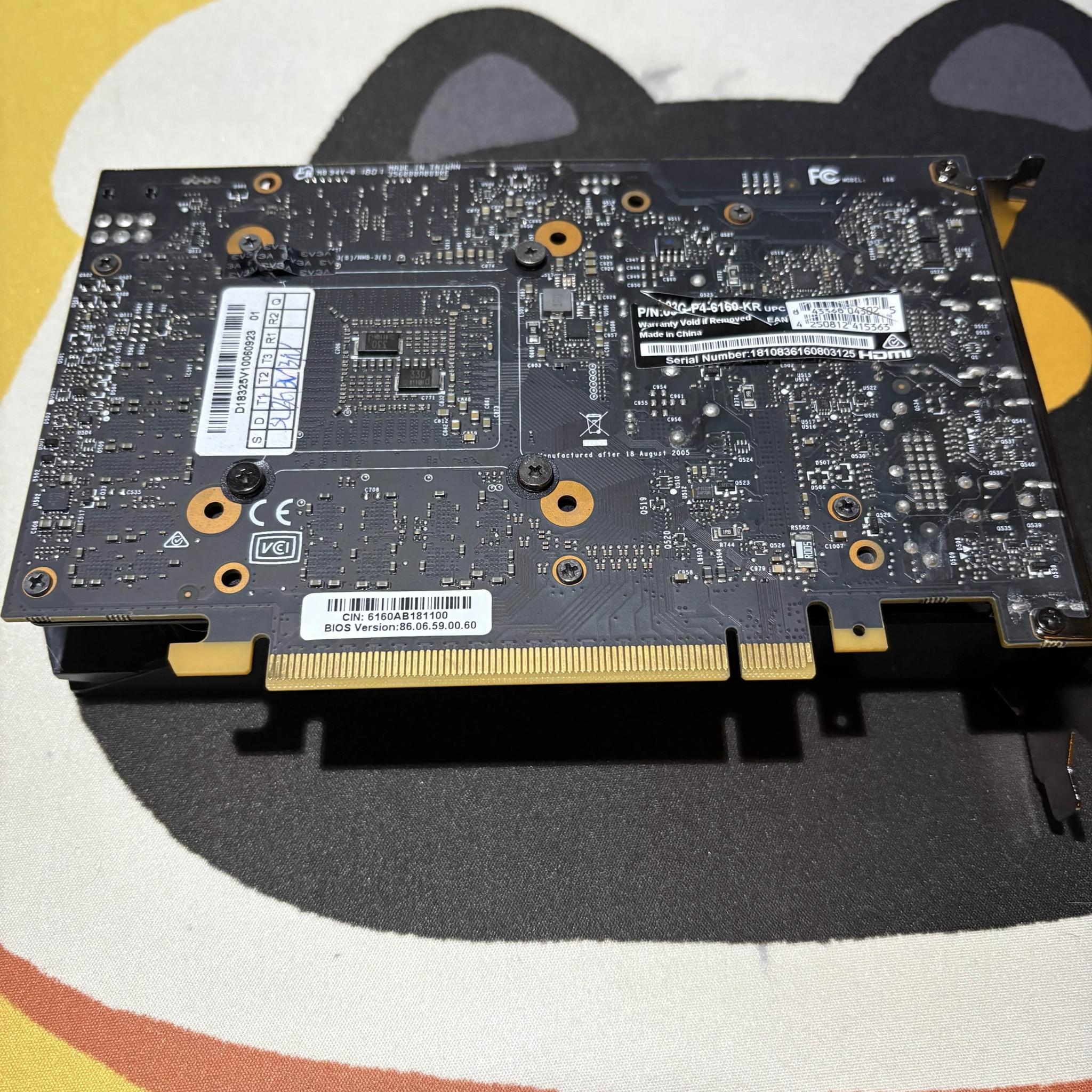 EVGA GeForce GTX 1060 Graphics Card