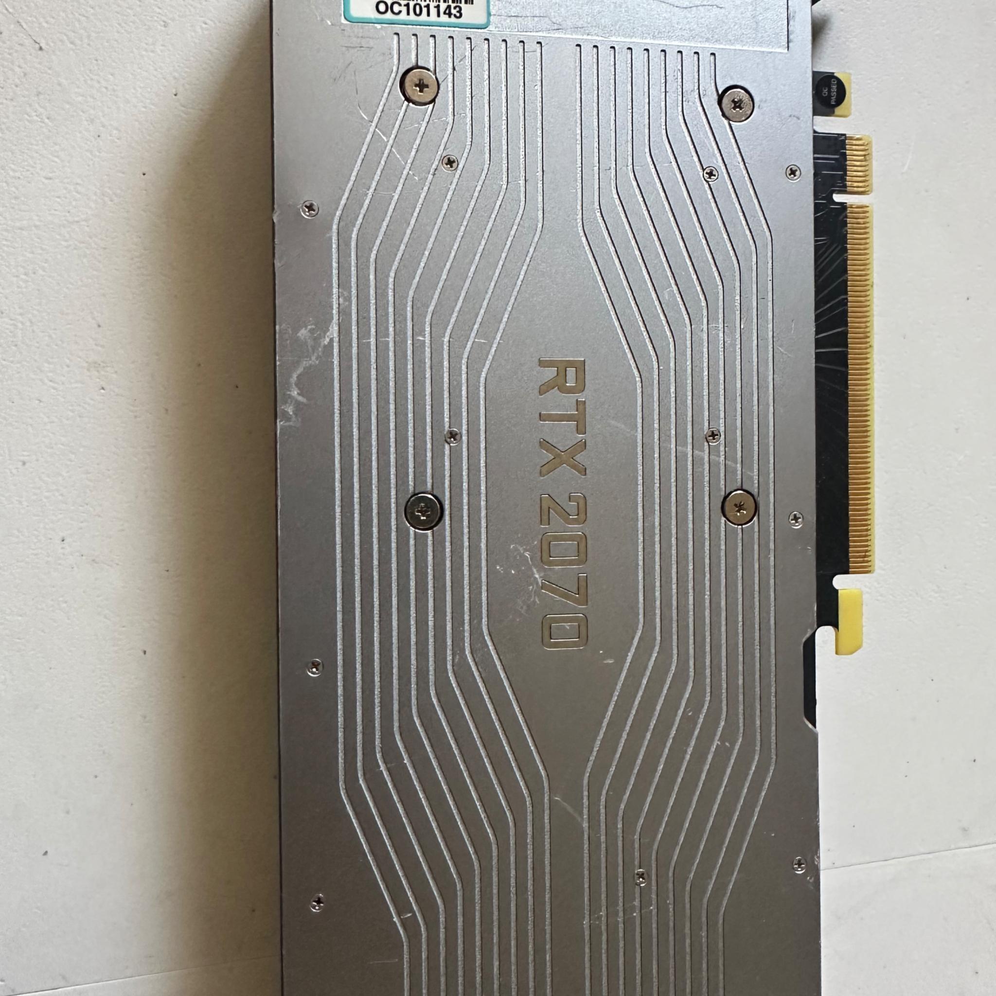 Nvidia RTX GeForce 2070 - Read Description