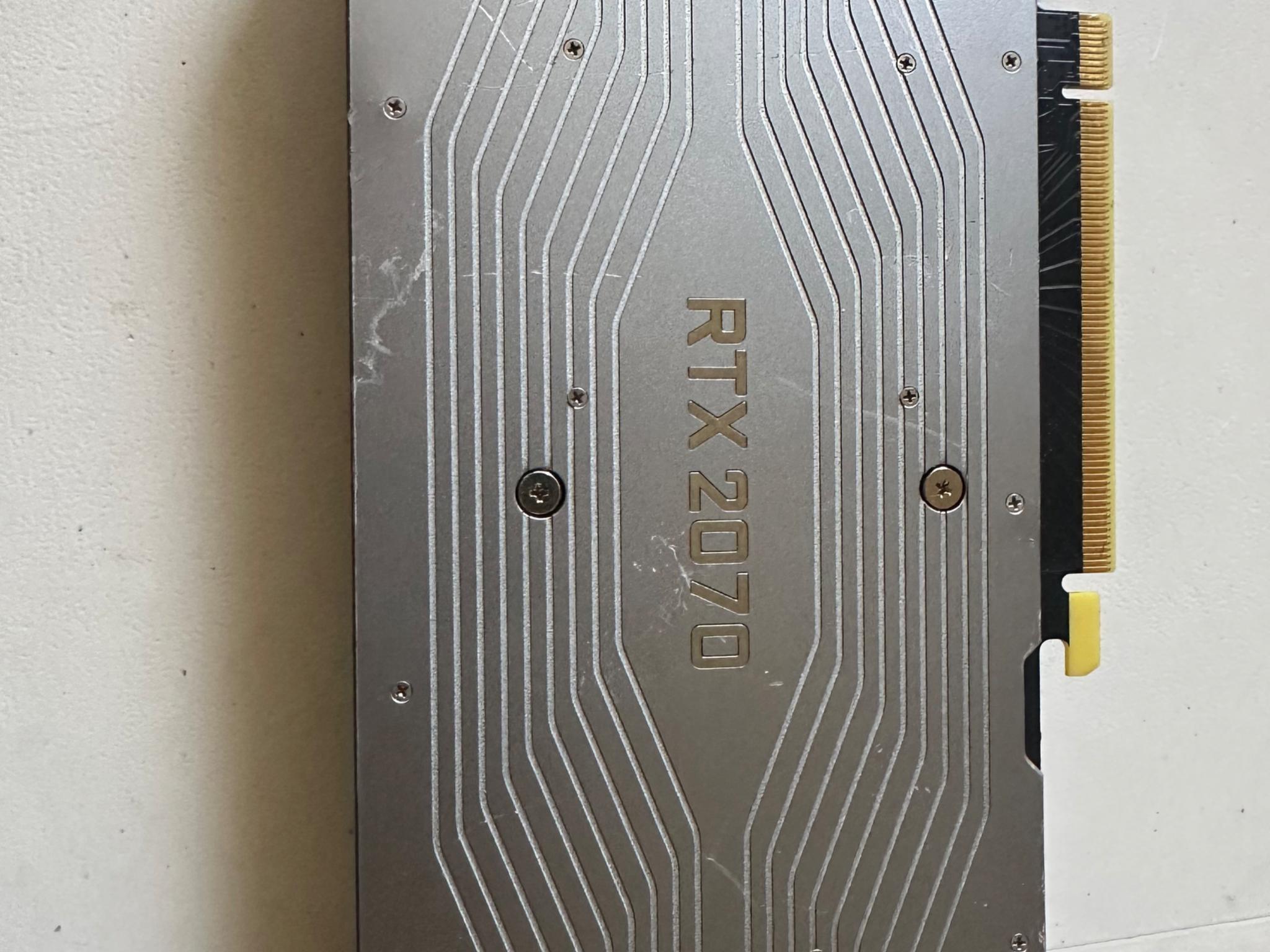 Nvidia RTX GeForce 2070 - Read Description