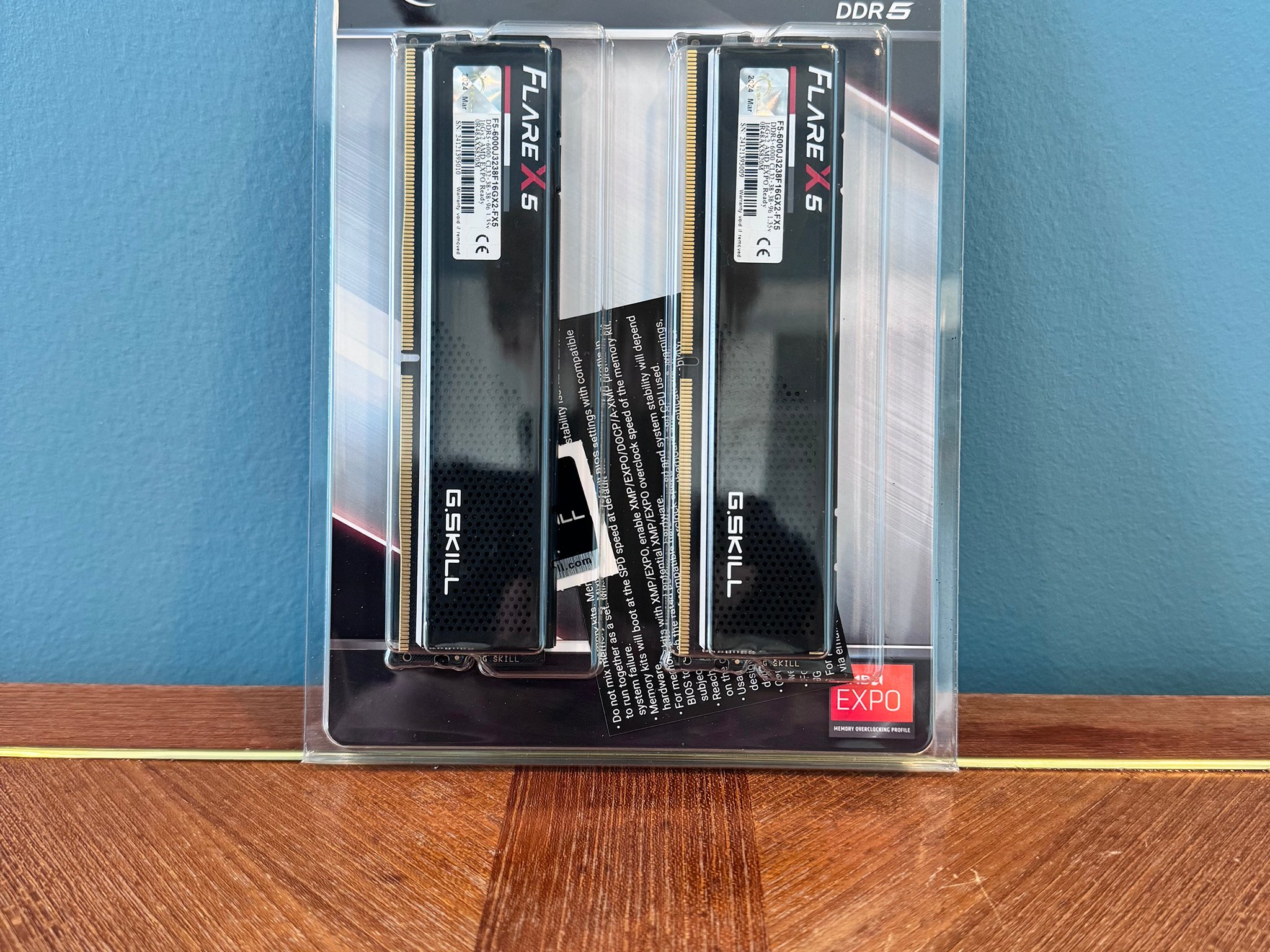 BRAND NEW G.Skill Flare X5 Series 32GB (2 x 16GB) DDR5-6000 CL32 Dual Channel RAM