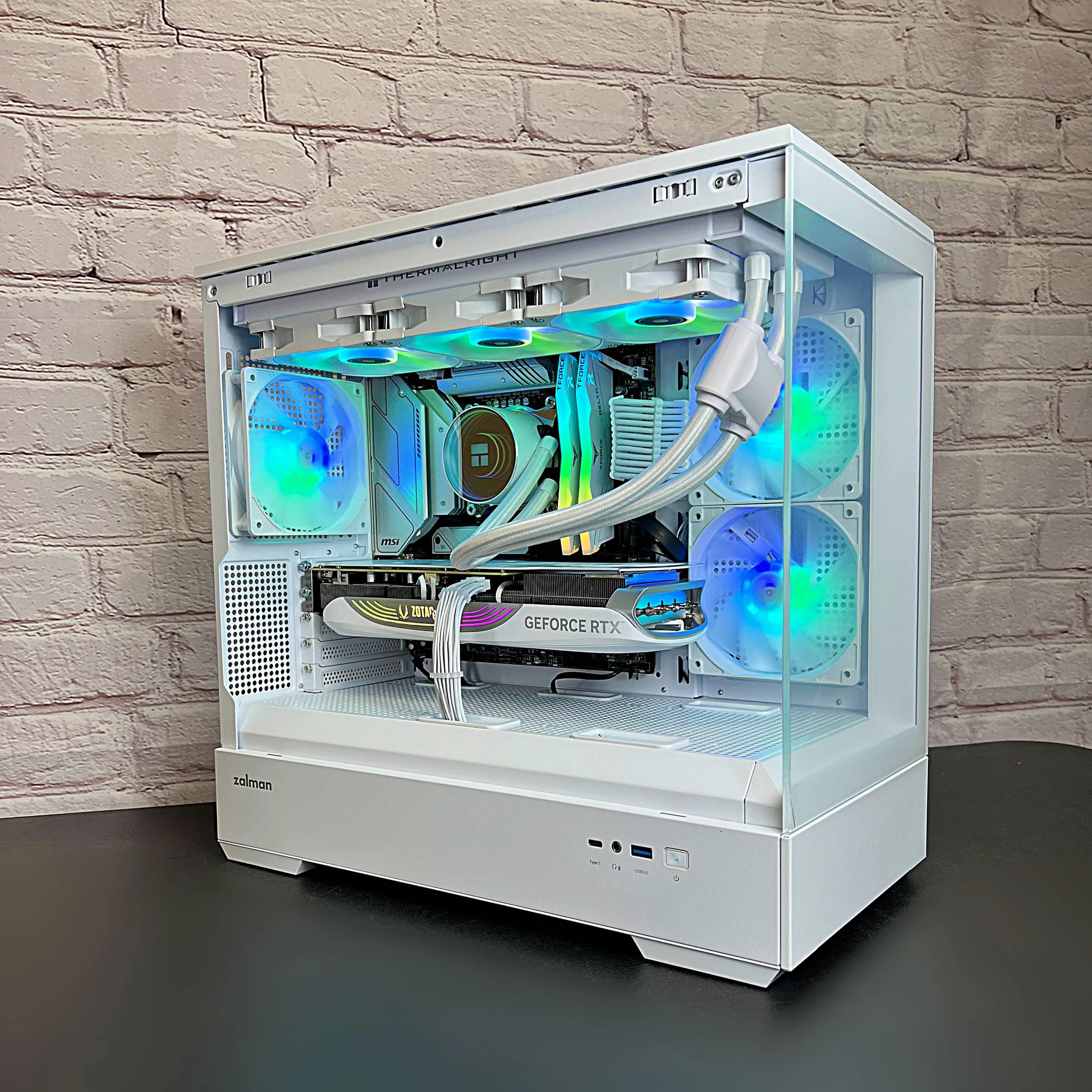 Intel i7 13700KF RTX 4070 TI 32GB DDR5 RAM 2TB M.2 WIFI 6E/Bluetooth Win 11 Pro Gaming PC
