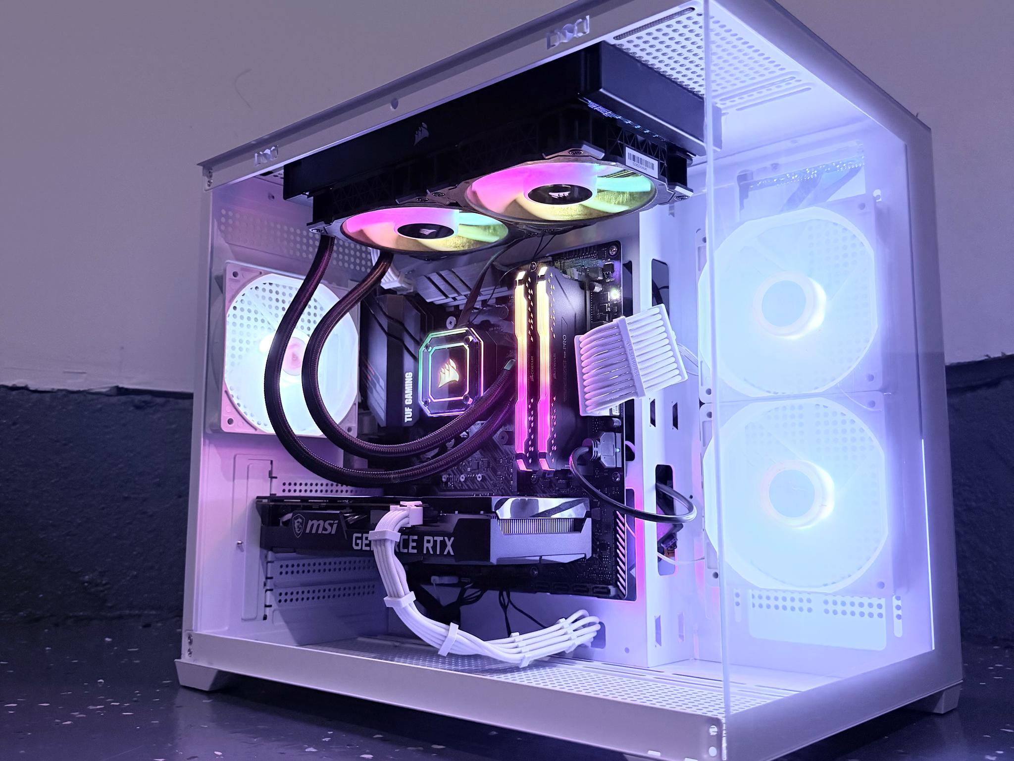 🌈"Cosmic Bloom"⚪️ | 1080p Gaming | Ryzen 7 5800X | RTX 3060 12GB | 32GB Ram | 1TB SSD | Free Ship
