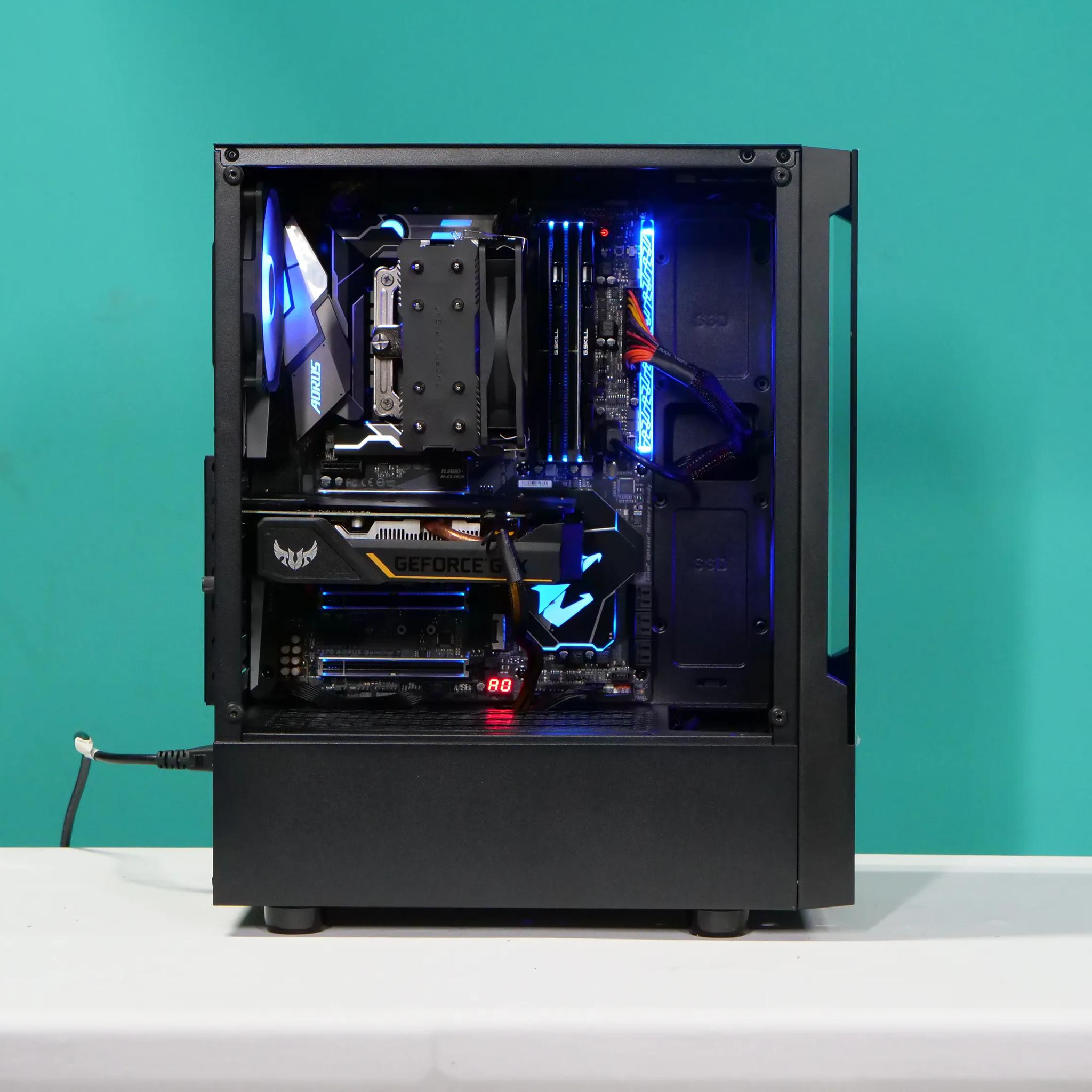 UCW Ready to Play "Blue (Da Ba Dee)" Build (i5-8500 + GTX 1660 Super + 16 gb RAM) Free Shipping!