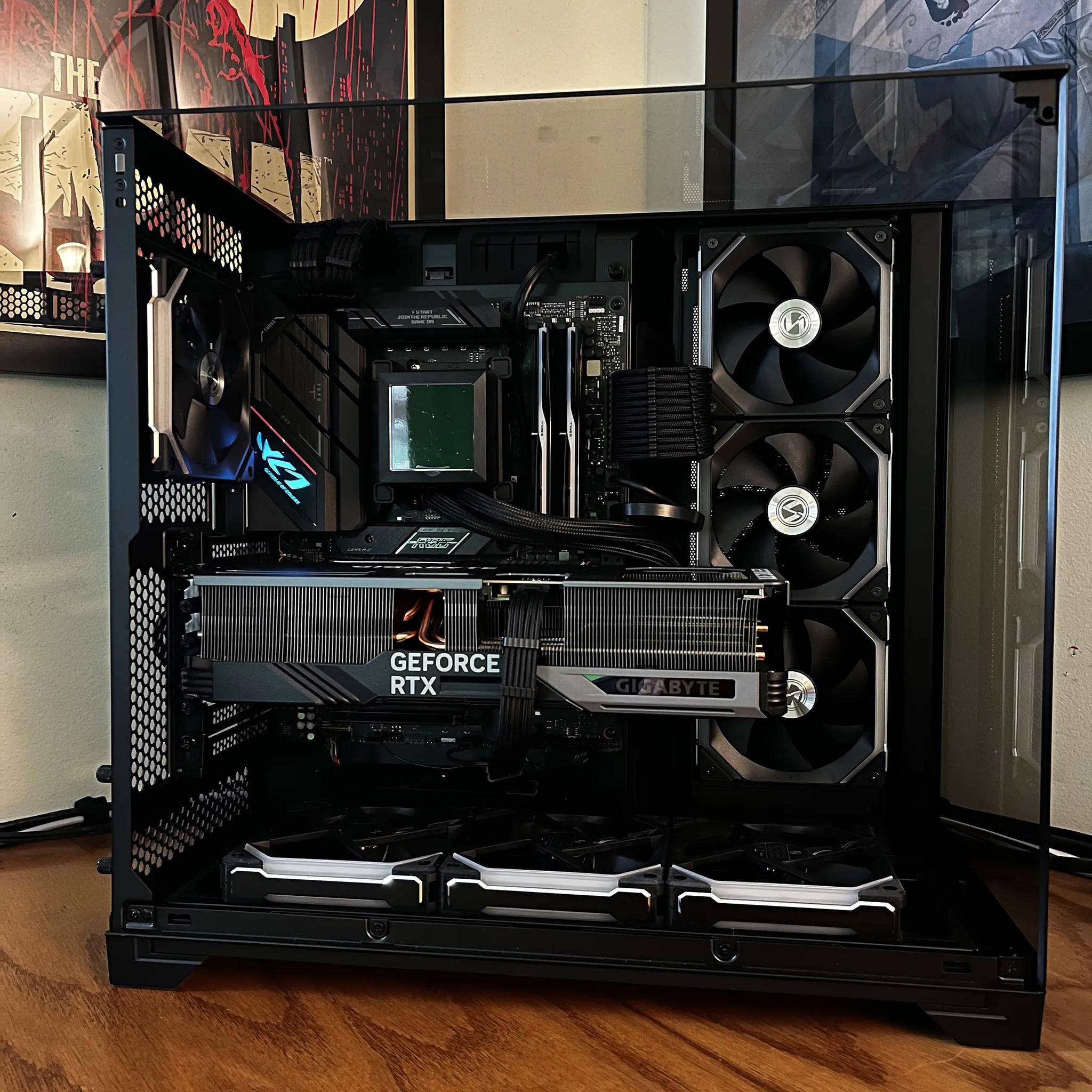 Tesseract - RTX 4080 SUPER OC | Ryzen 7 7800X3D | 32G @6000MT/s | 4TB | 1000W Platinum PSU