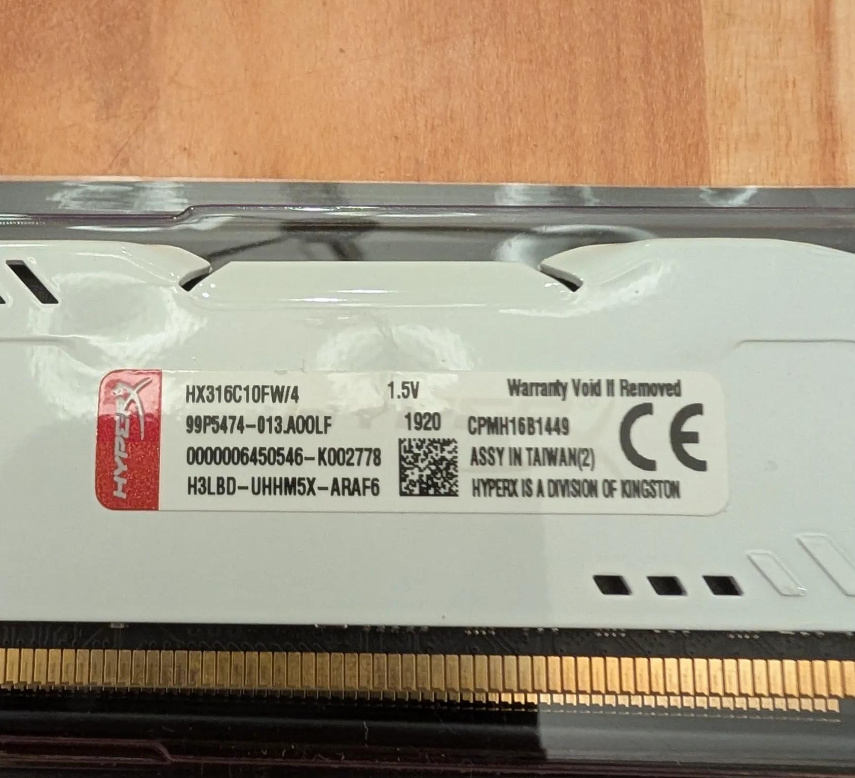 Kingston HyperX Fury 16GB DDR3-1600 CL10 240-pin DRAM/DIMM (4x4GB)