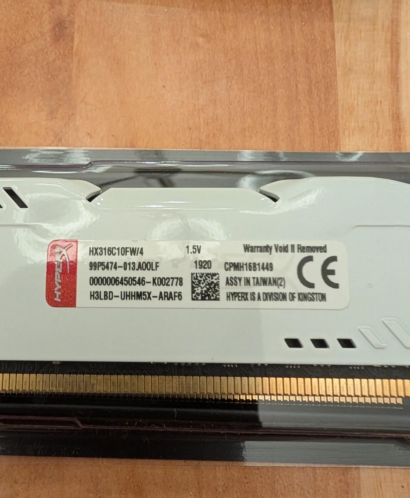 Kingston HyperX Fury 16GB DDR3-1600 CL10 240-pin DRAM/DIMM (4x4GB)