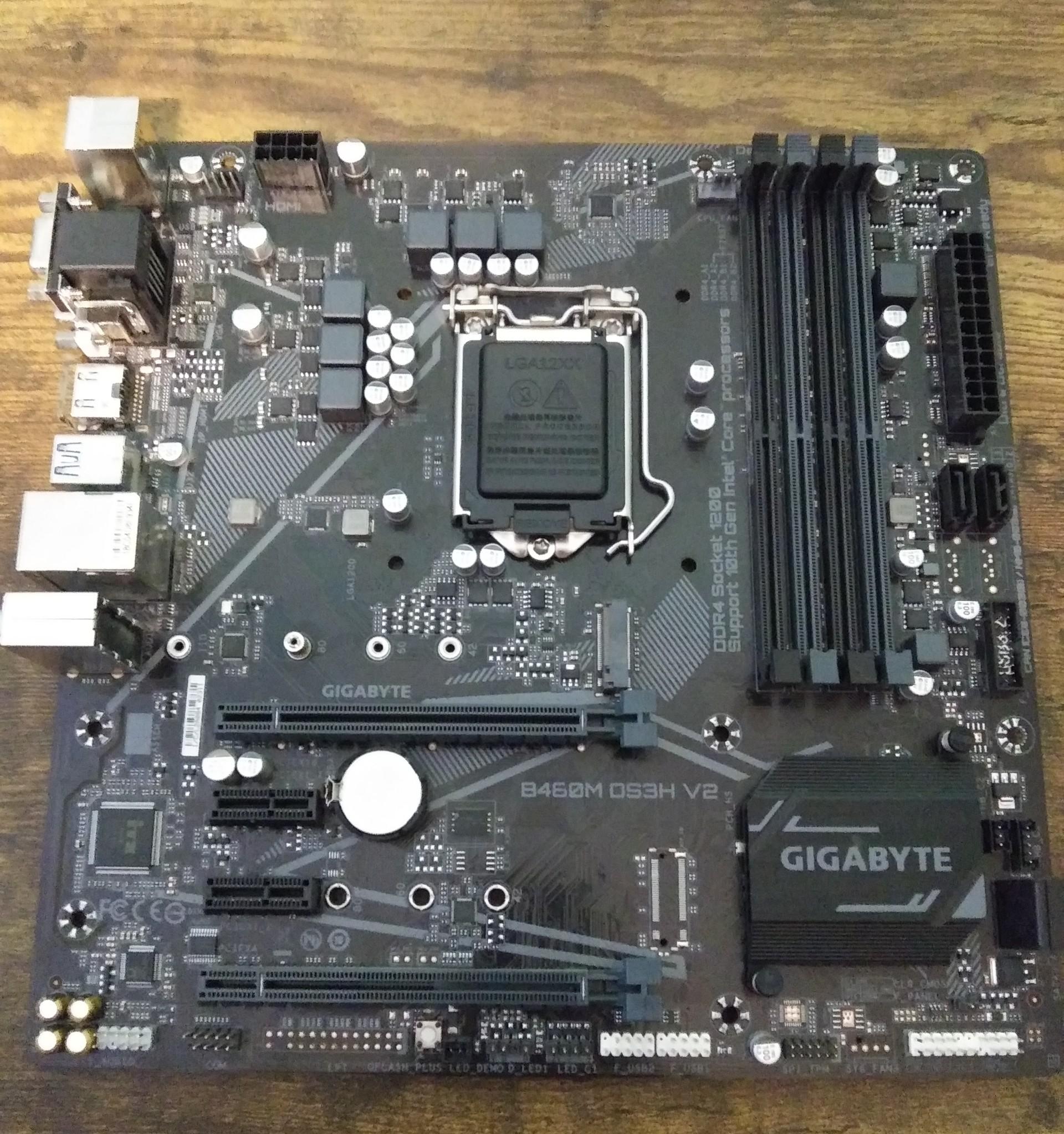 Used Gigabyte B460M DS3H V2