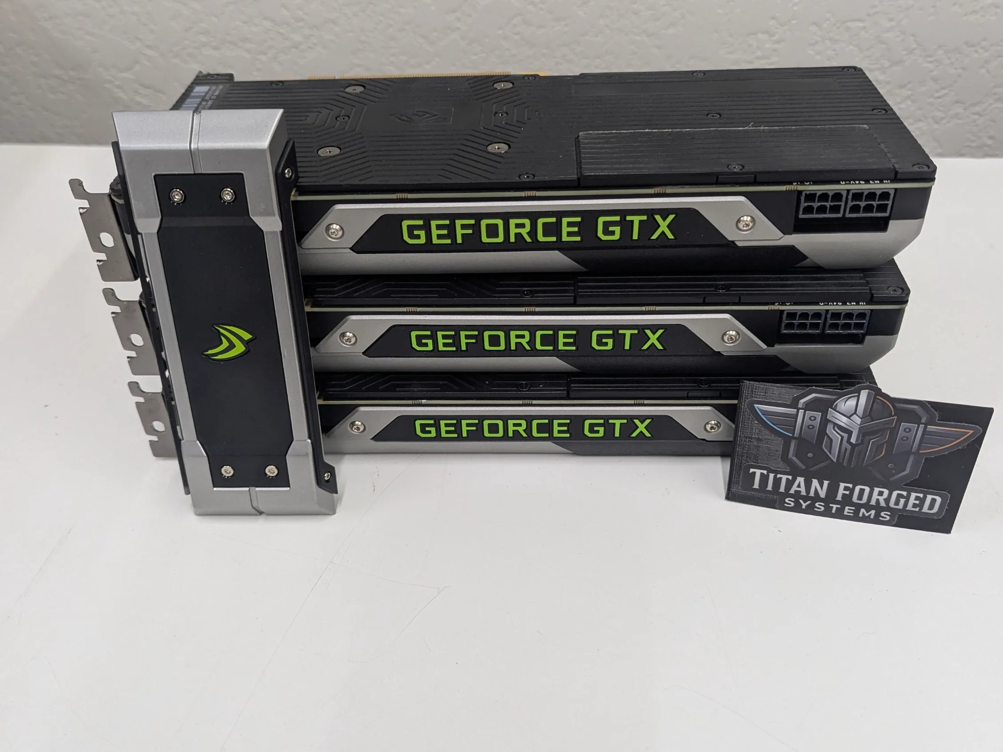 3x Nvidia GeForce GTX 980 3-way SLI Video Card Set W/Bridge