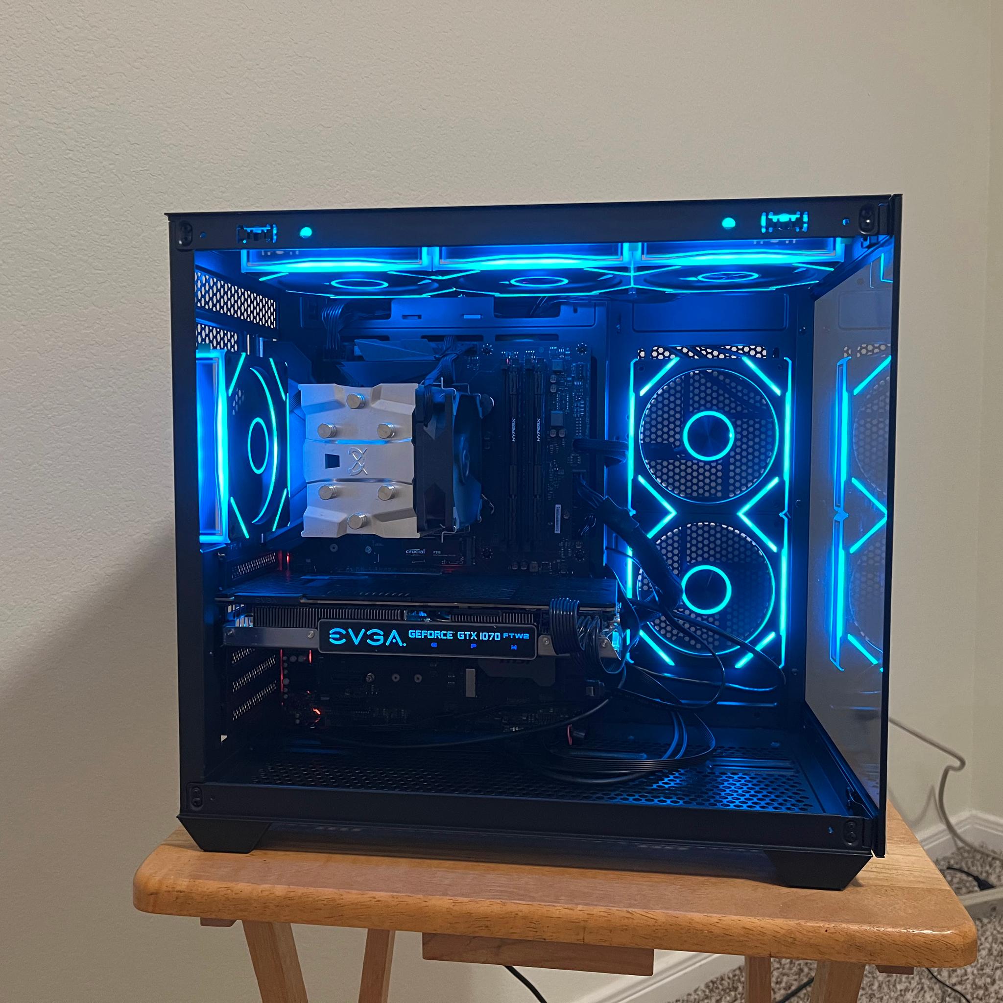 1440p 60 FPS Gaming PC - GTX 1070 FTW2 | i5-7500 | 16GB DDR4 | 500GB SSD & 1TB HDD | Win 11 Home