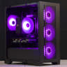 💜🖤 RTX 4060 / Ryzen 5 5500 / 32GB Gaming PC 🖤💜