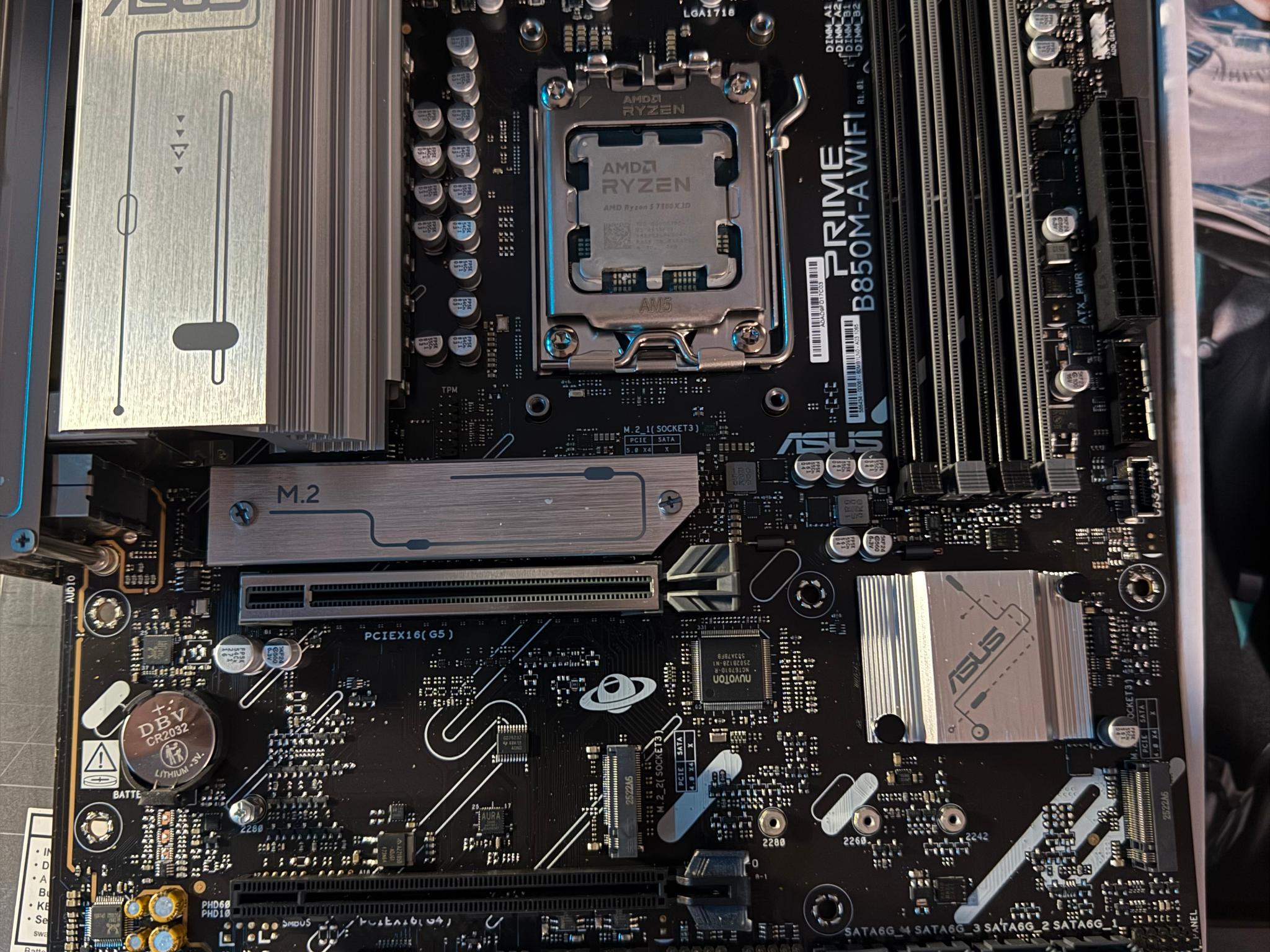 Ryzen 5 7500X3D and Asus Prime B850M bundle