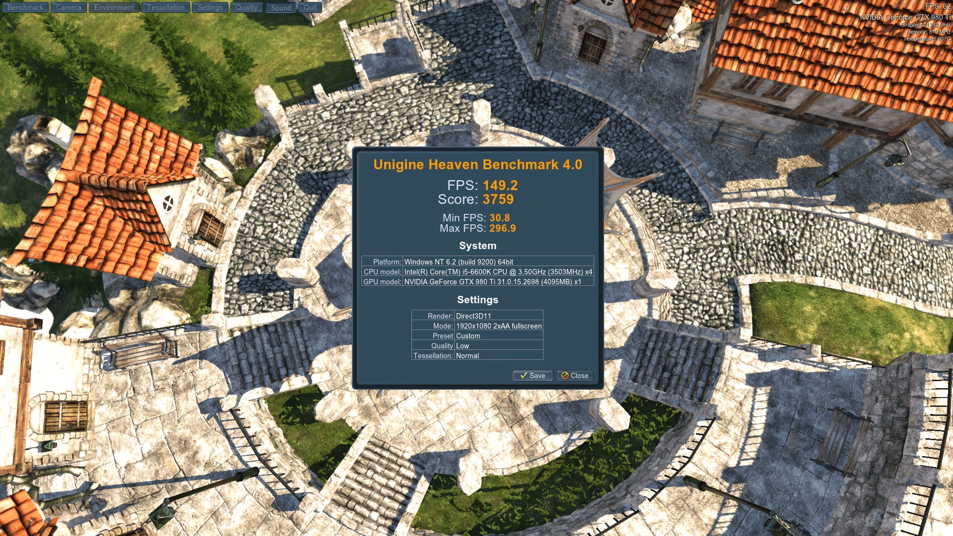 EVGA Nvidia GTX 980TI Hybrid