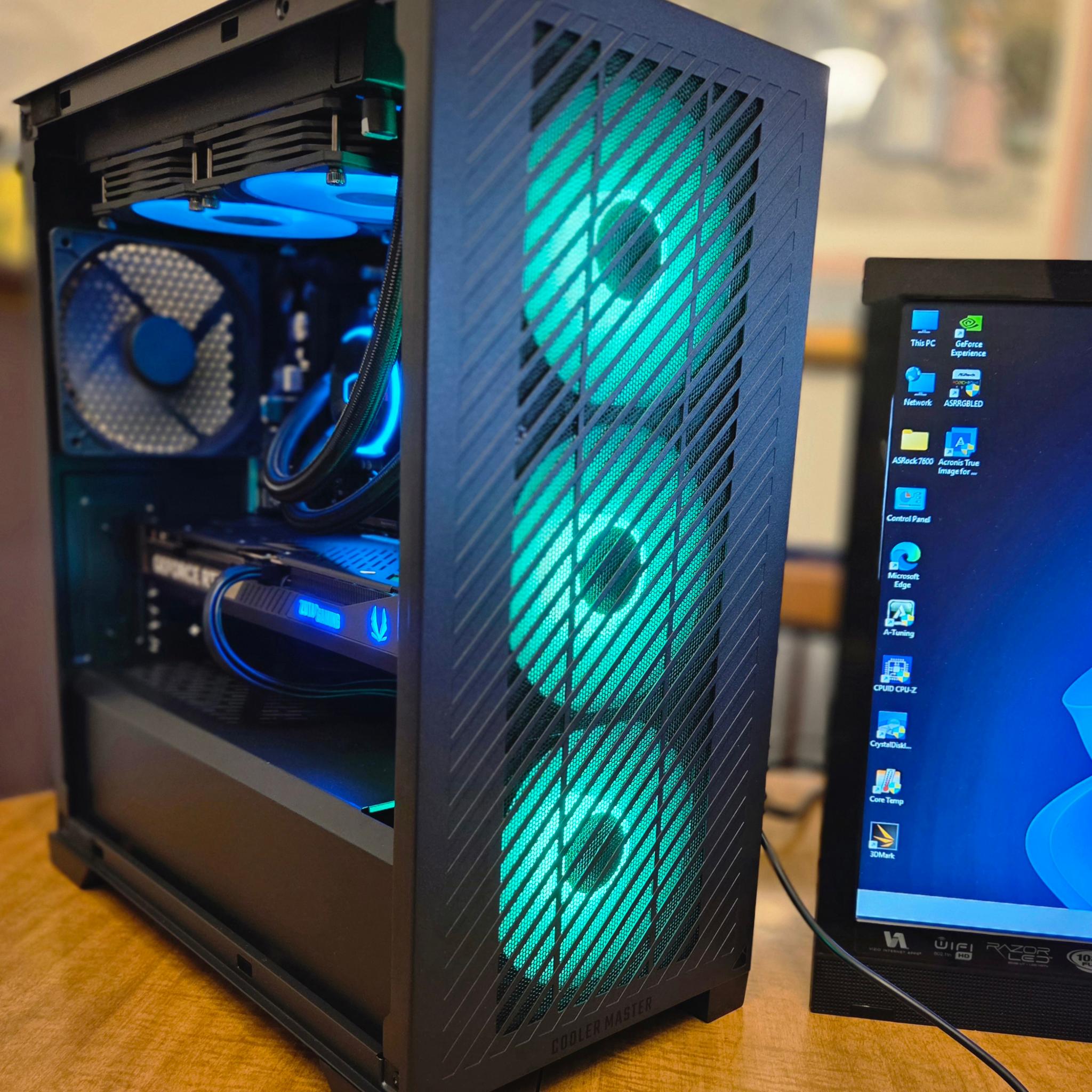 Cooler Master, ASRock, Zotac RTX 5070, Kingston 32GB 6000MHz