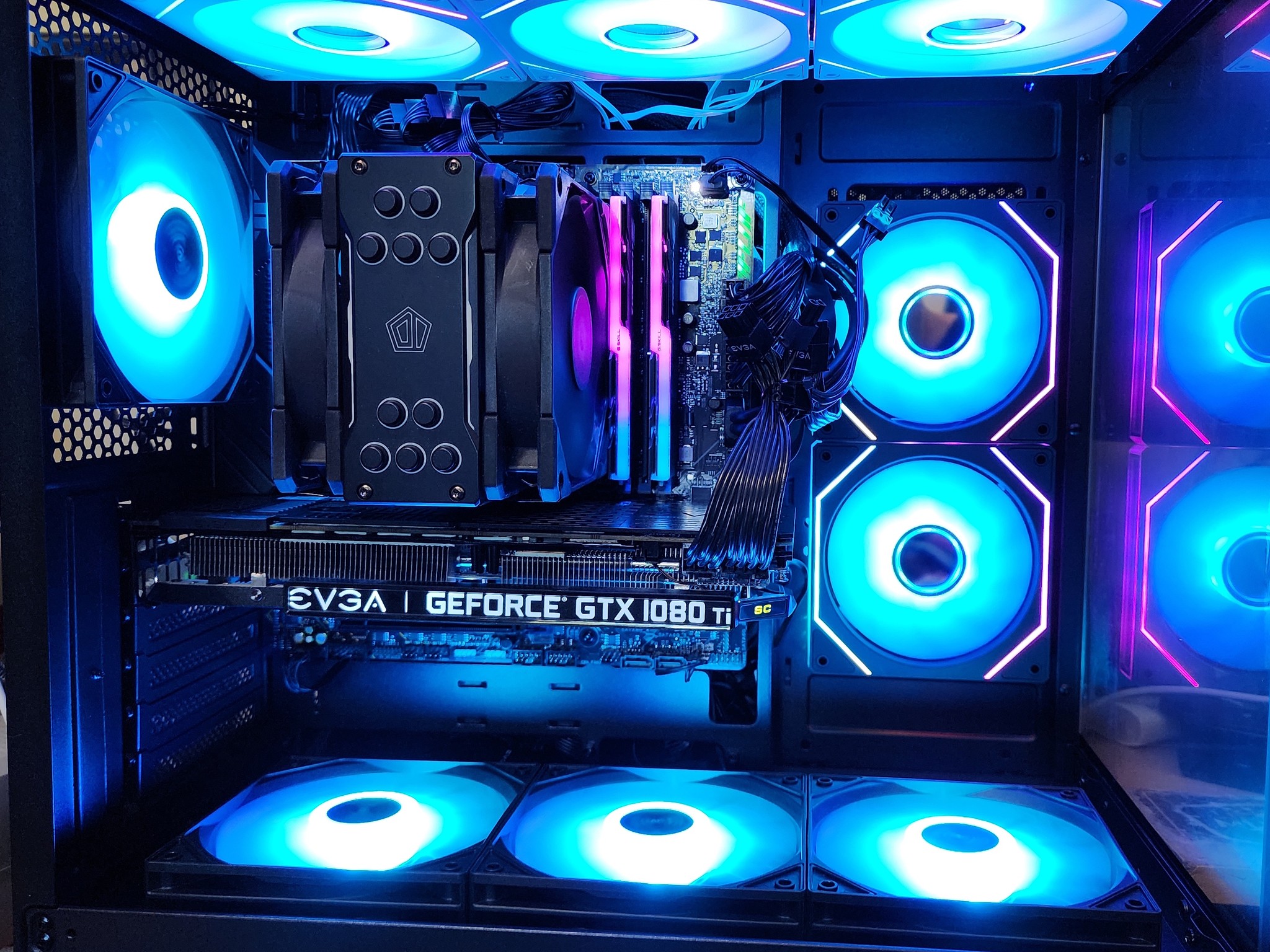 Gaming PC i5 12400 GeForce 1080 ti EVGA Gaming SC 32GB Ram New Build