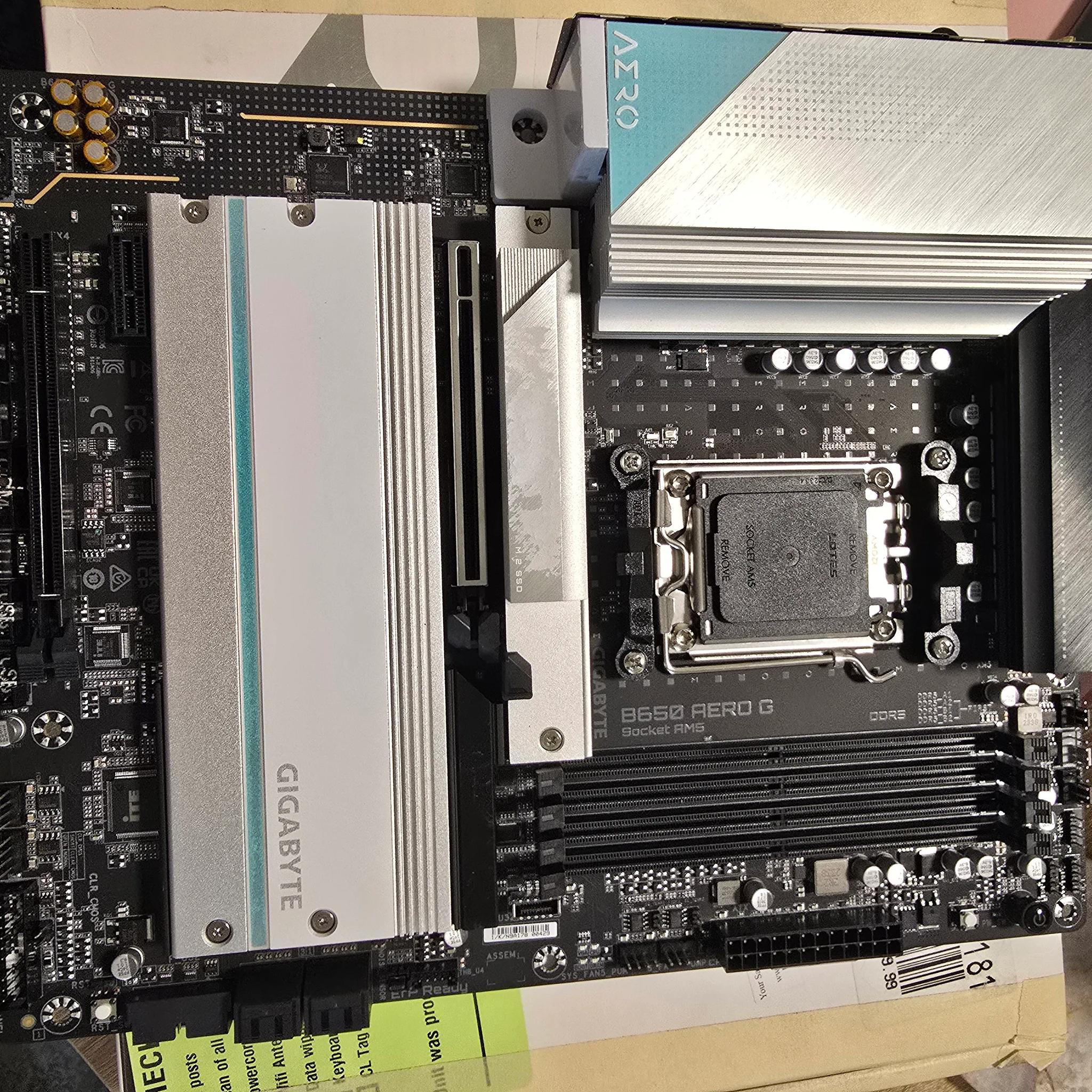 Gigabyte B650 AERO G Motherboard - New Open Box Factory Refurbished