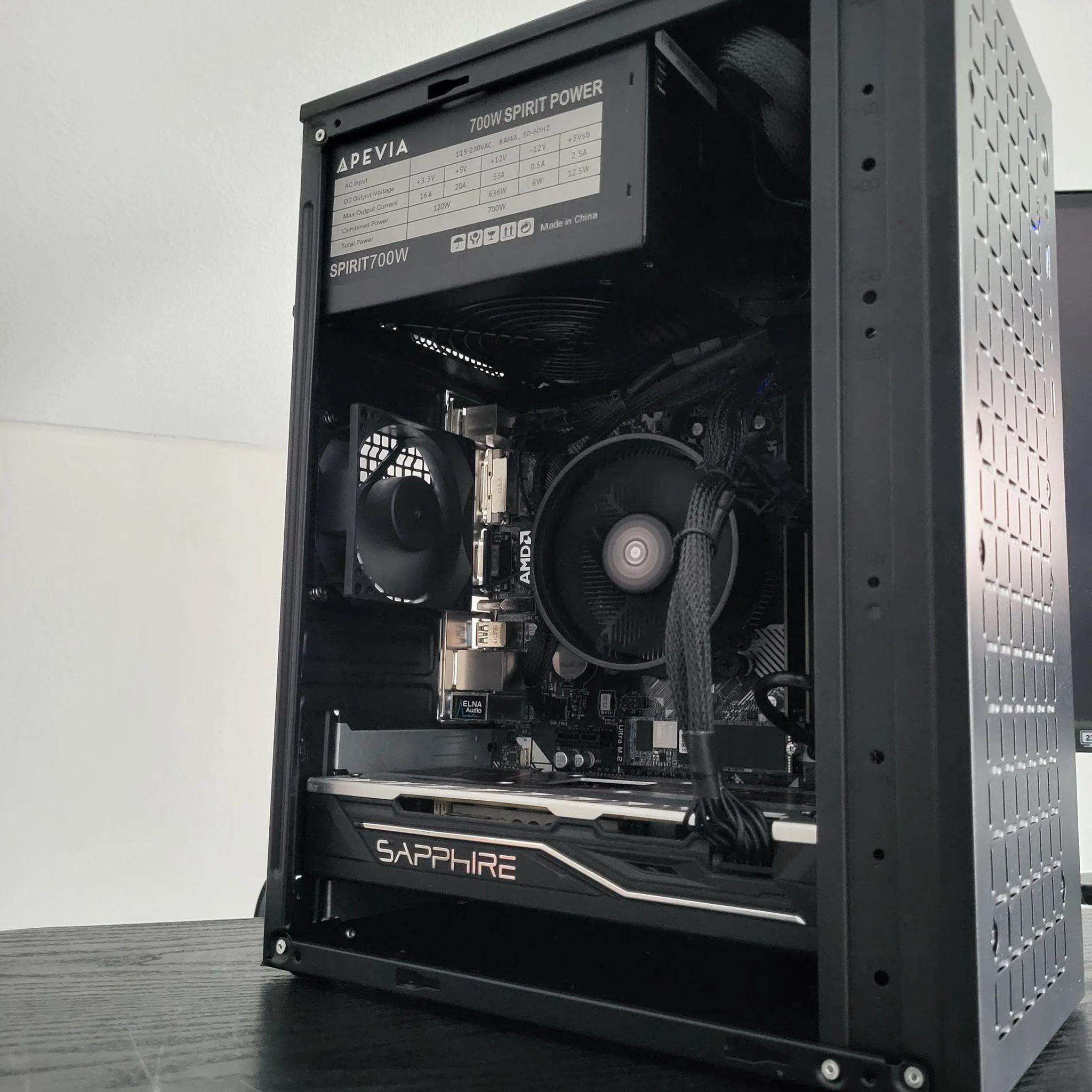 Custom Gaming PC Rx 580 16Gb DDR4 memory, Windows 10