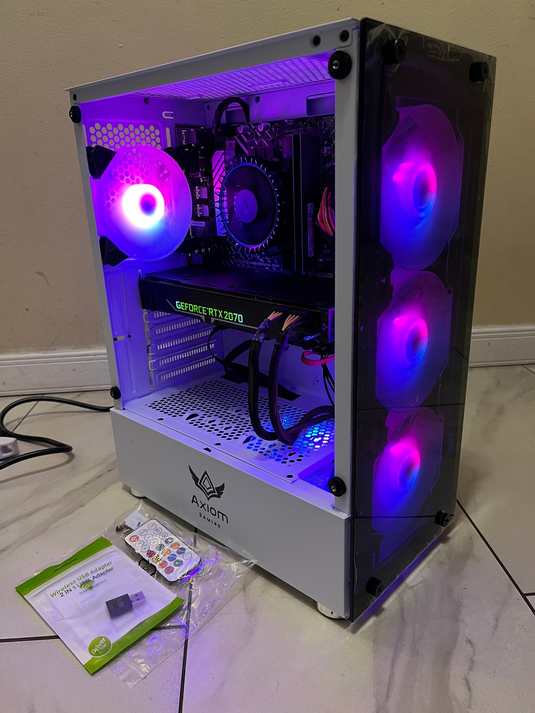 Intel i3-12100, RTX 2070, 16GB RAM, 1TB SSD, High FPS Gaming