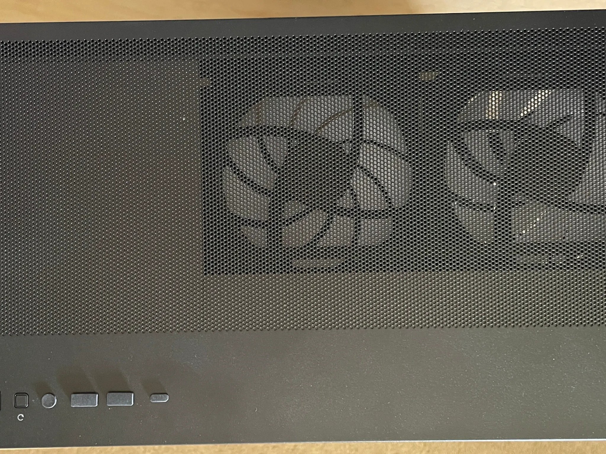 LIKE NEW! Antec FLUX PC Chassis - Black + Upgraded RGB Fans