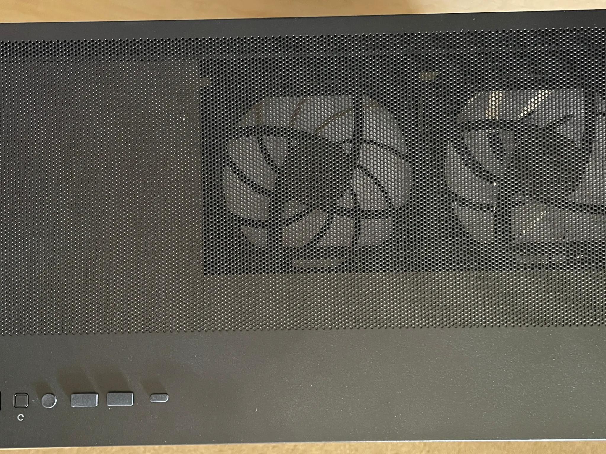 LIKE NEW! Antec FLUX PC Chassis - Black + Upgraded RGB Fans