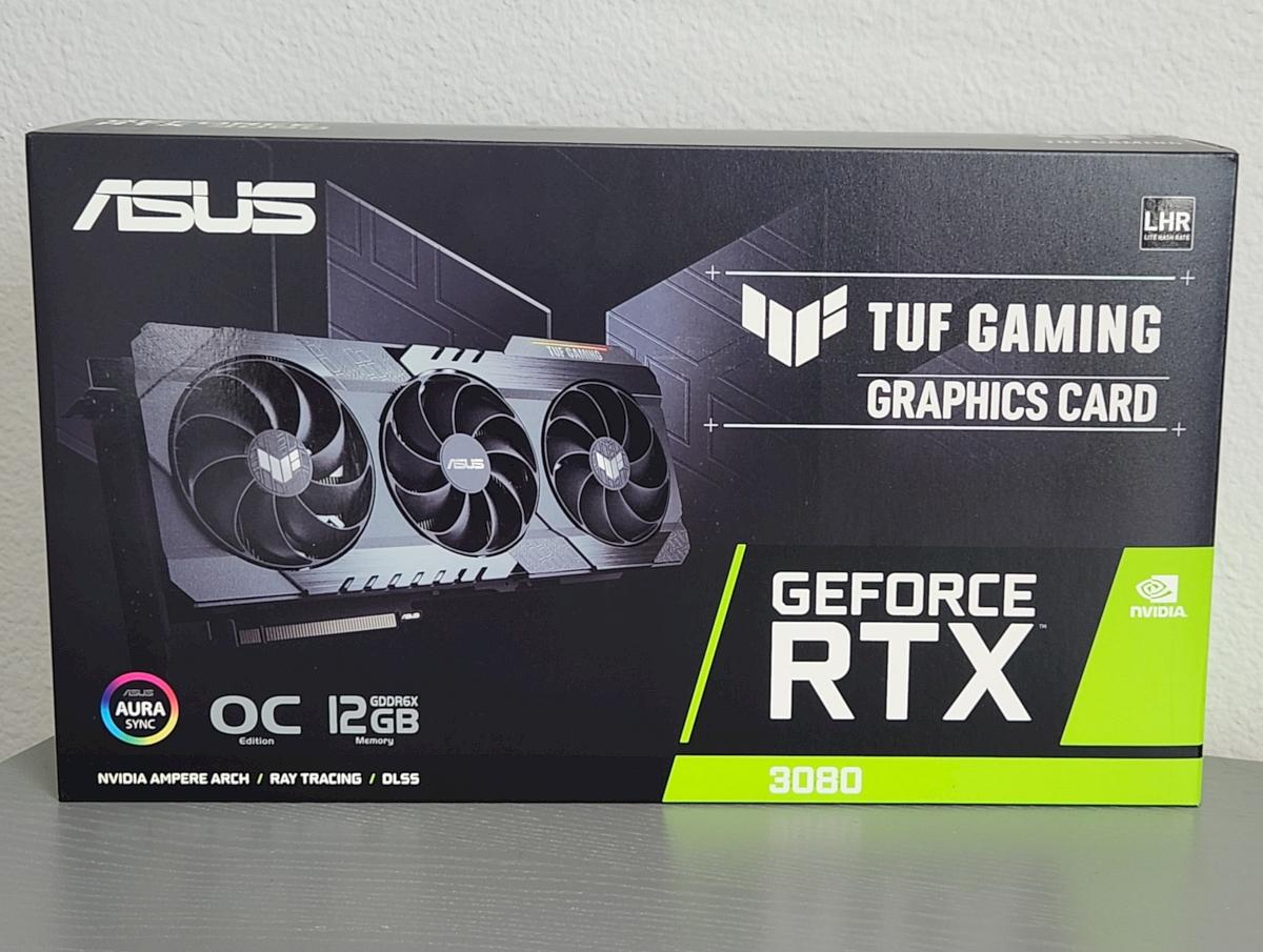 ASUS TUF Gaming GeForce RTX 3080 OC Edition 12GB LHR w/Kritical Pads