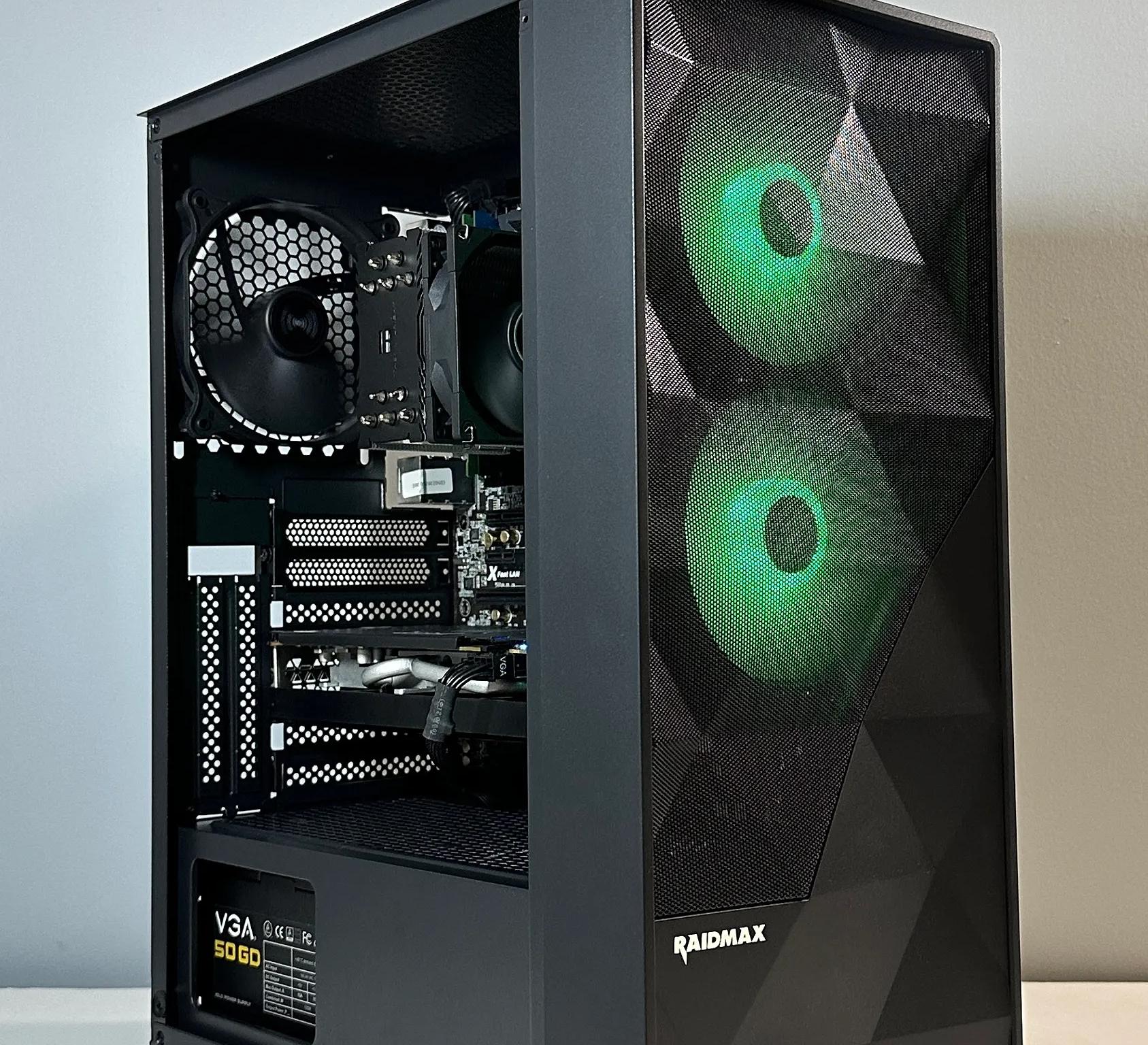 RX 580 8GB | INTEL i7-3820 | 16GB RAM | 480GB SSD | Custom RGB Gaming PC WIFI WIN10