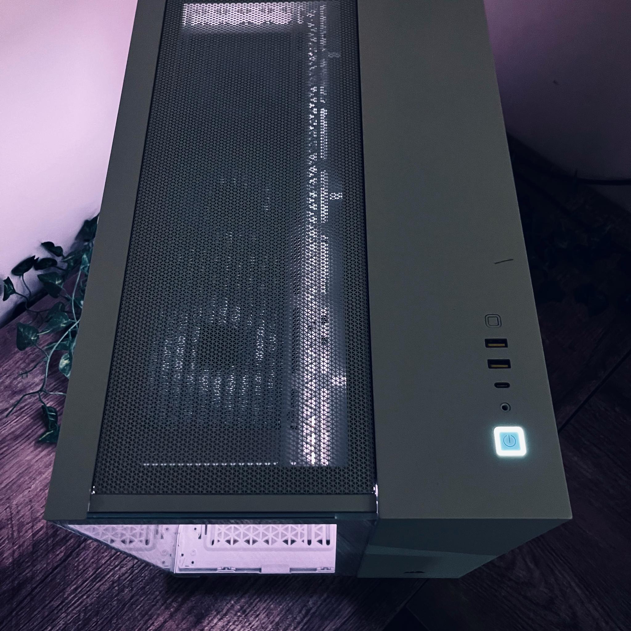Custom Built Gaming PC - RTX 3070, Ryzen 5 5500, 16GB RAM, 1TB NVMe SSD, White AIO
