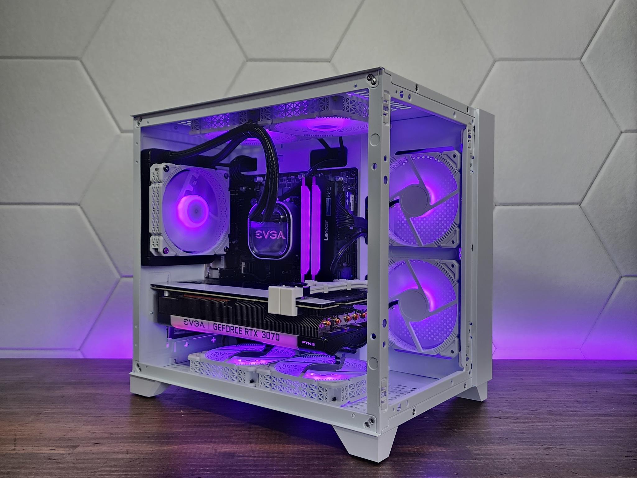 💜🤍💜 EVGA FTX 3070 FTW3 // Intel Core i5 12400F // Lexar 16GB 3600MHz