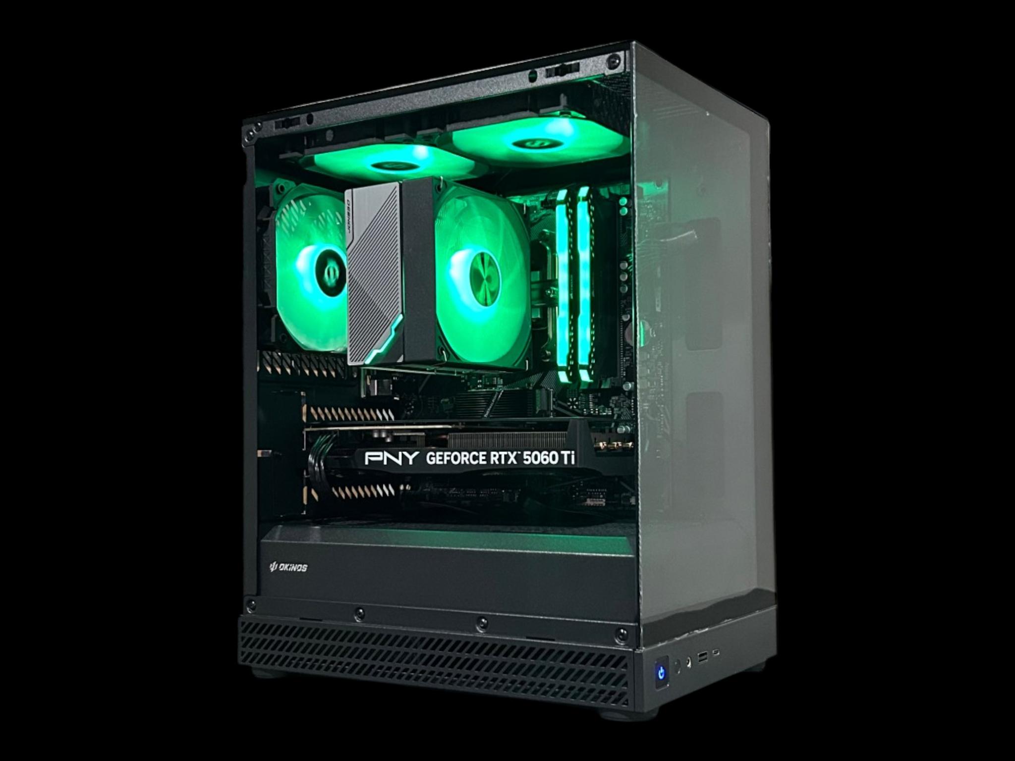 RTX 5060ti 8GB | Ryzen 5 5500 | 16GB DDR4 | 1TB NVMe | The Cruiser RTX