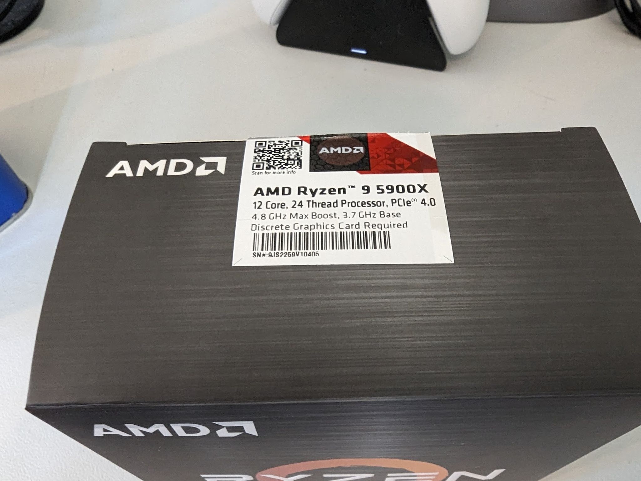 AMD Ryzen 9 5900X CPU - 12 Core/24 Thread