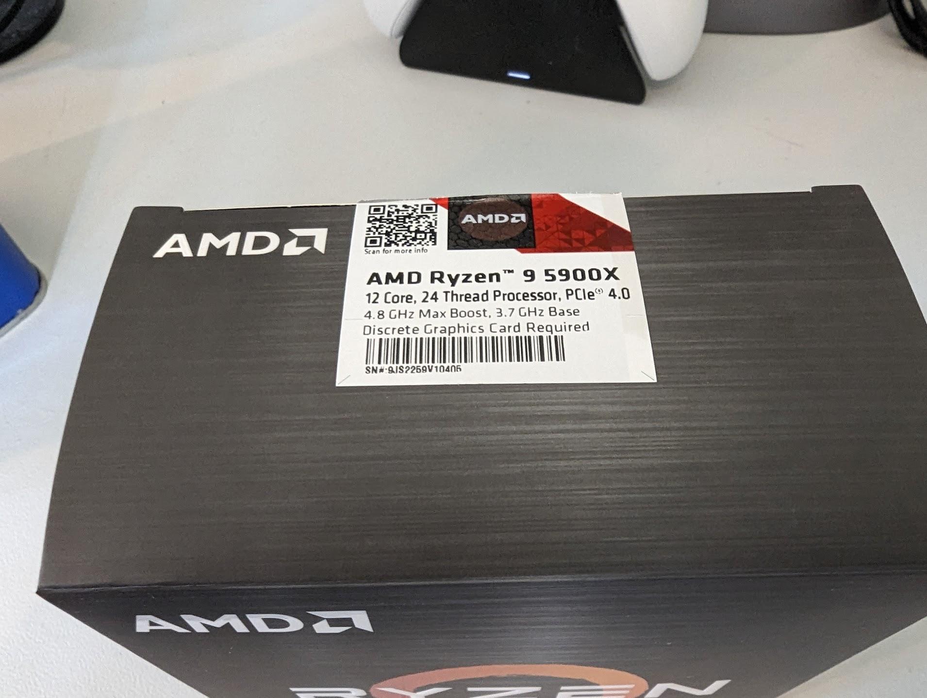 AMD Ryzen 9 5900X CPU - 12 Core/24 Thread