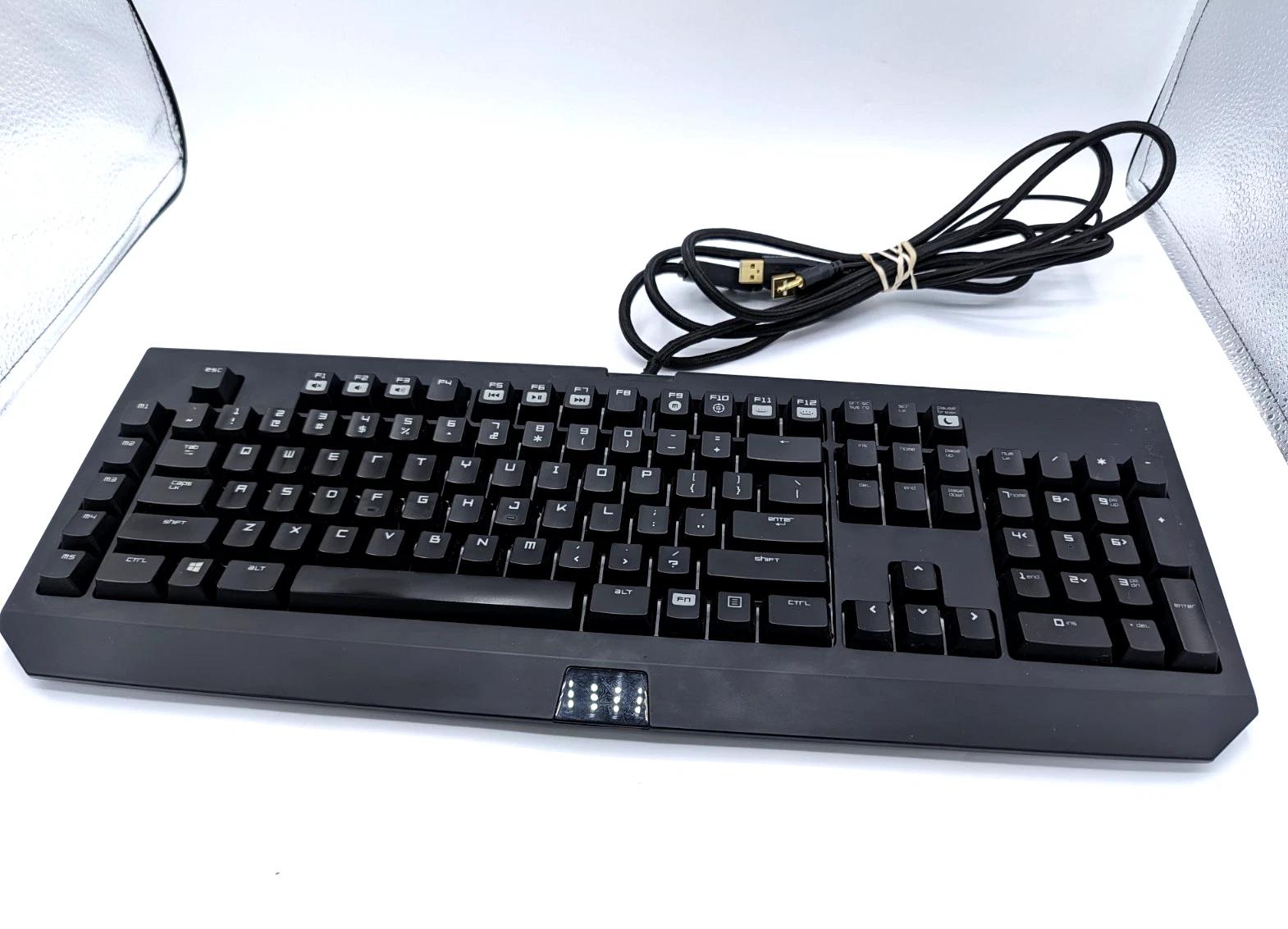 Razer BlackWidow Chroma USB Mechanical RGB Gaming Keyboard RZ03-0122 - Tested
