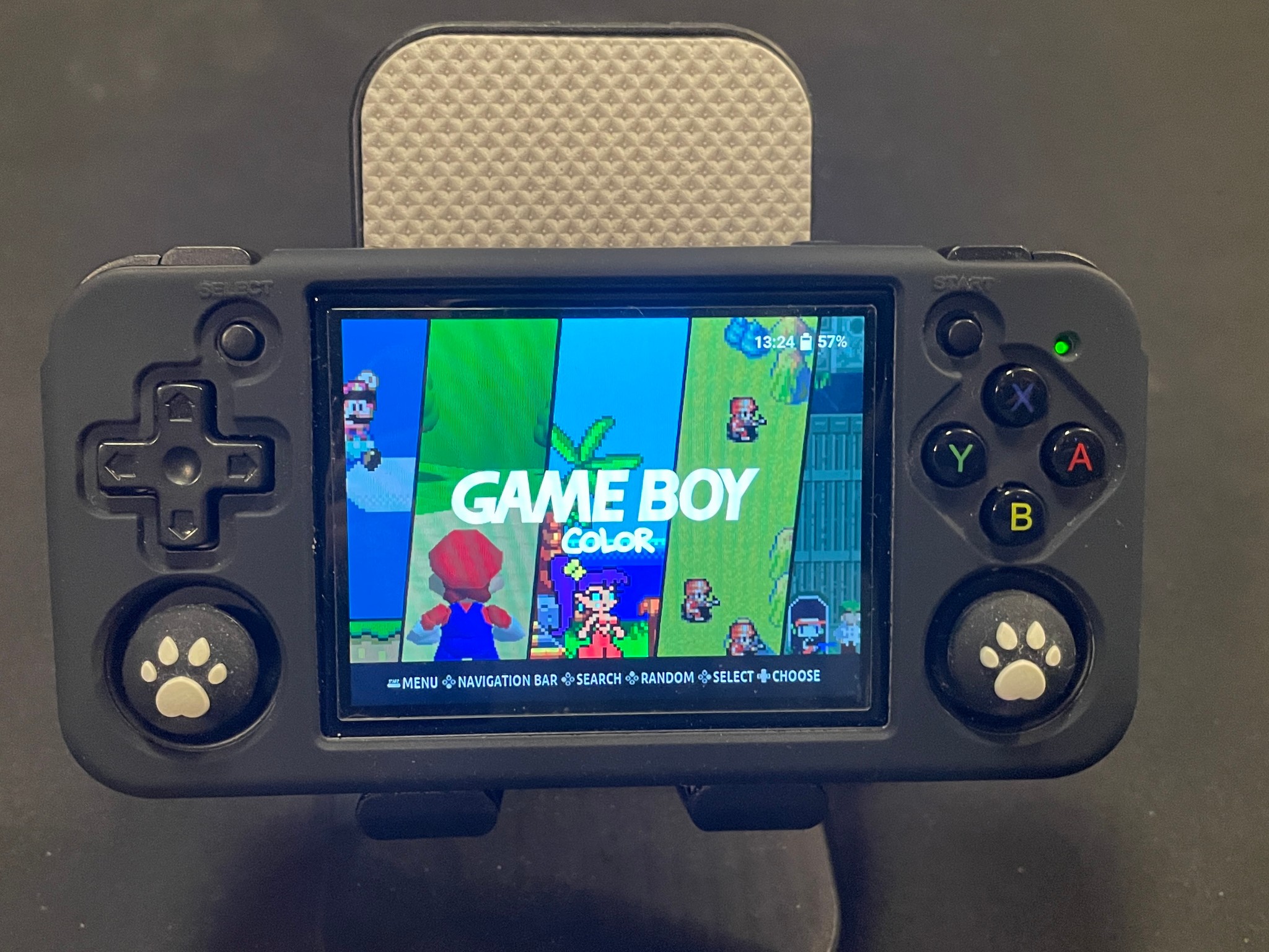 Ambernic Custom Knulli OS Handheld With Accessories