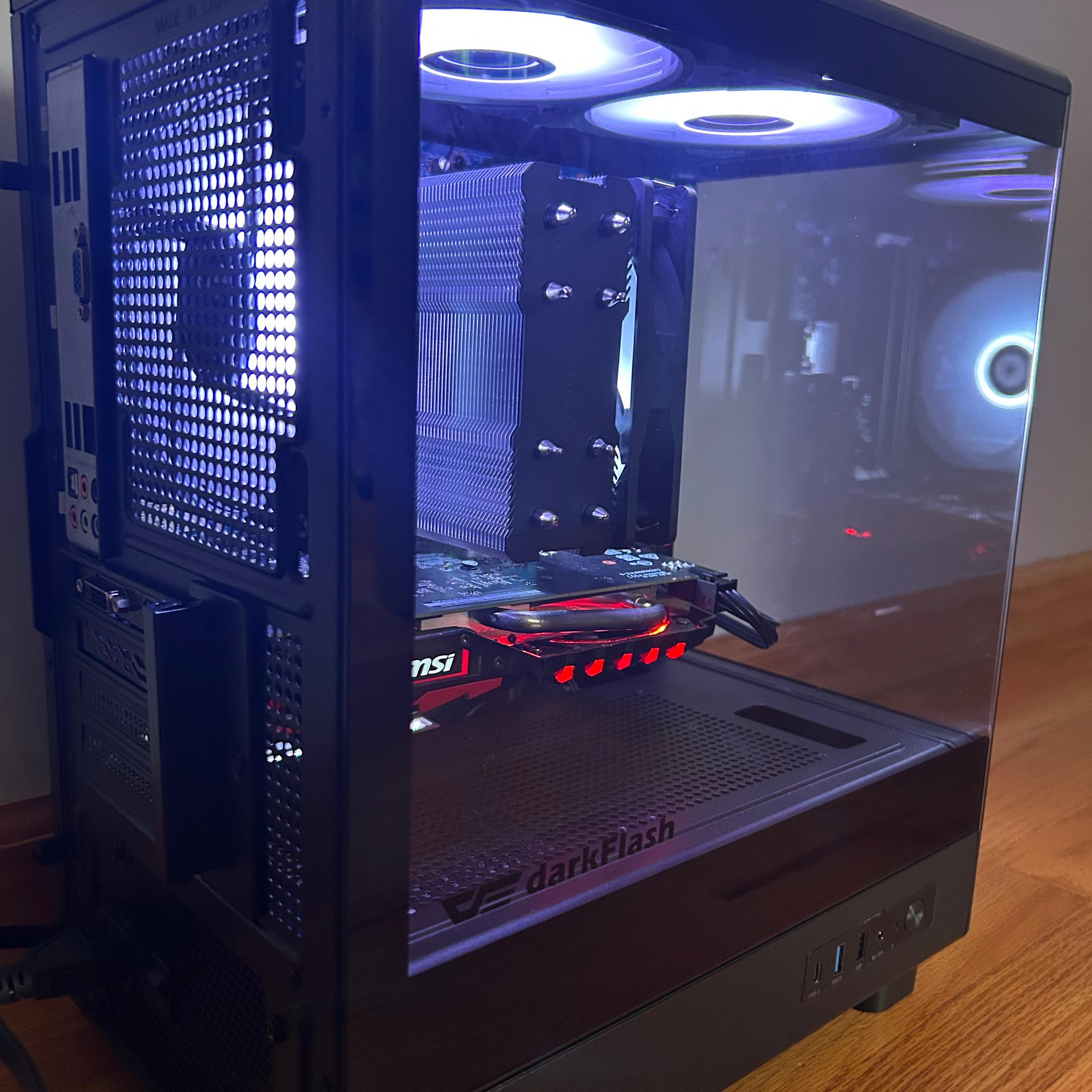 1080p Gaming PC Computer (MSI 1050ti, I7 3770, 12 GB DDR3)