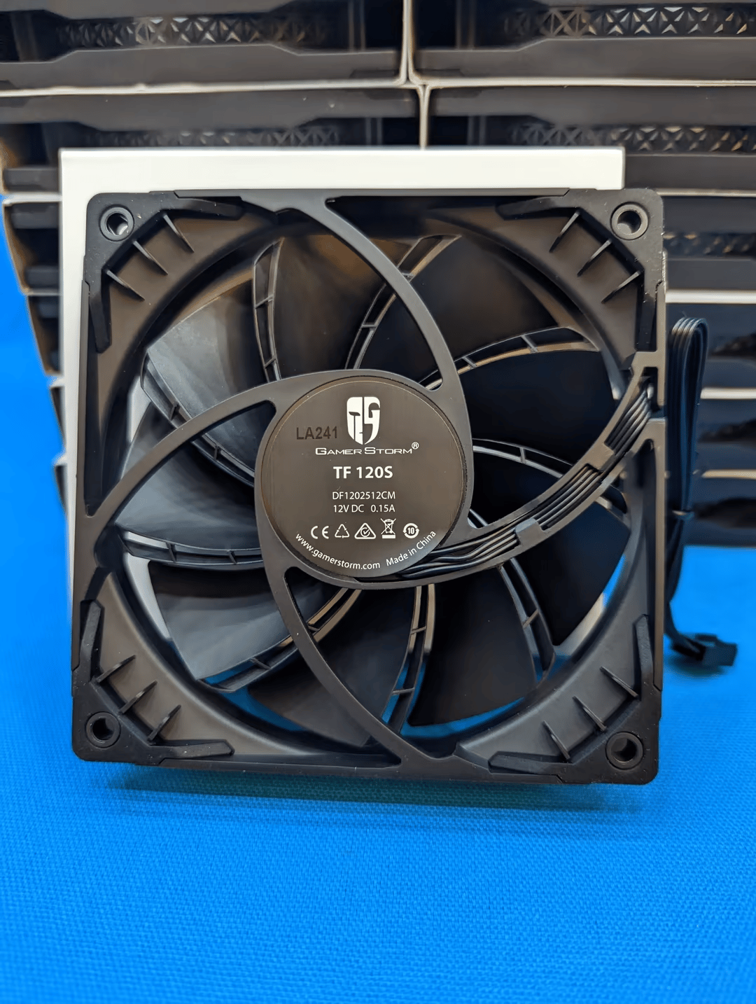 *Lot of 20x* Gamerstorm TF120S Fans 120mm DF1202512CM 12V DC 0.15A Black NON-RGB Case Fan